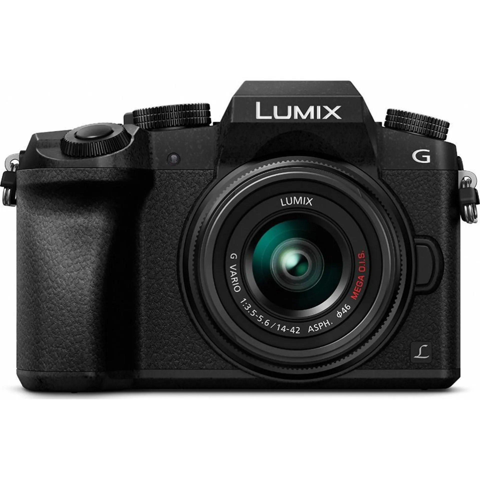 Panasonic LUMIX G7 Interchangeable Lens 4K Ultra HD Black DSLM Camera with 14-42mm Lens