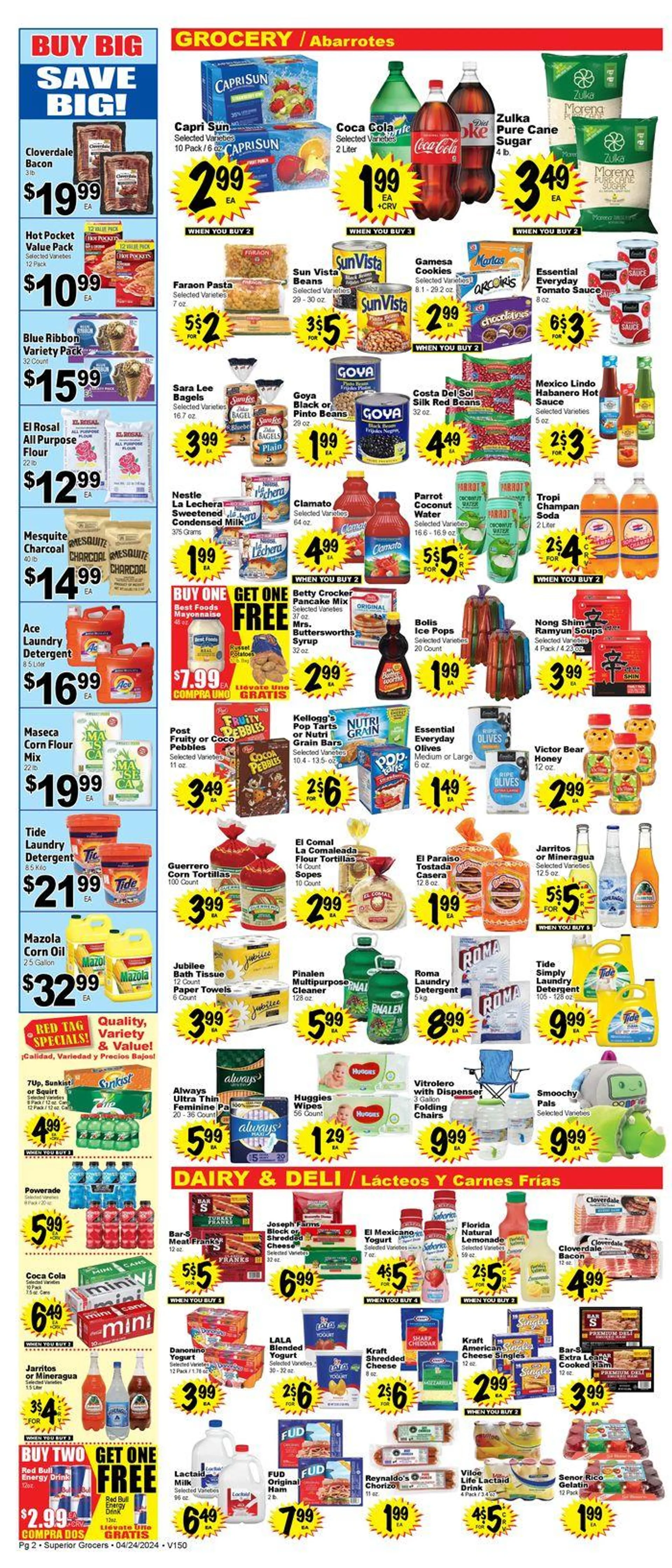 Weekly specials Superior Grocers - 2