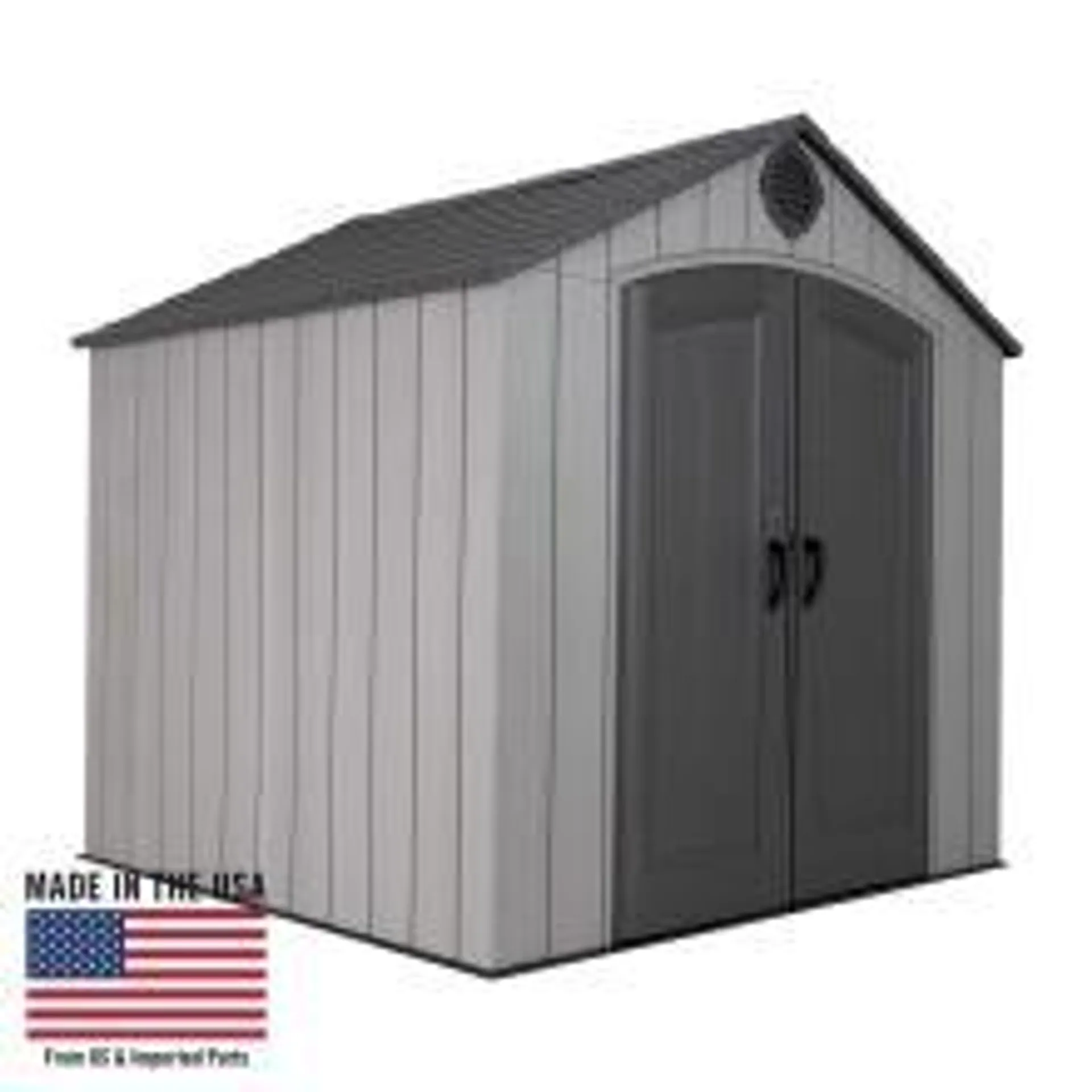 Lifetime 8 Ft. x 7.5 Ft. Outdoor Storage Shed