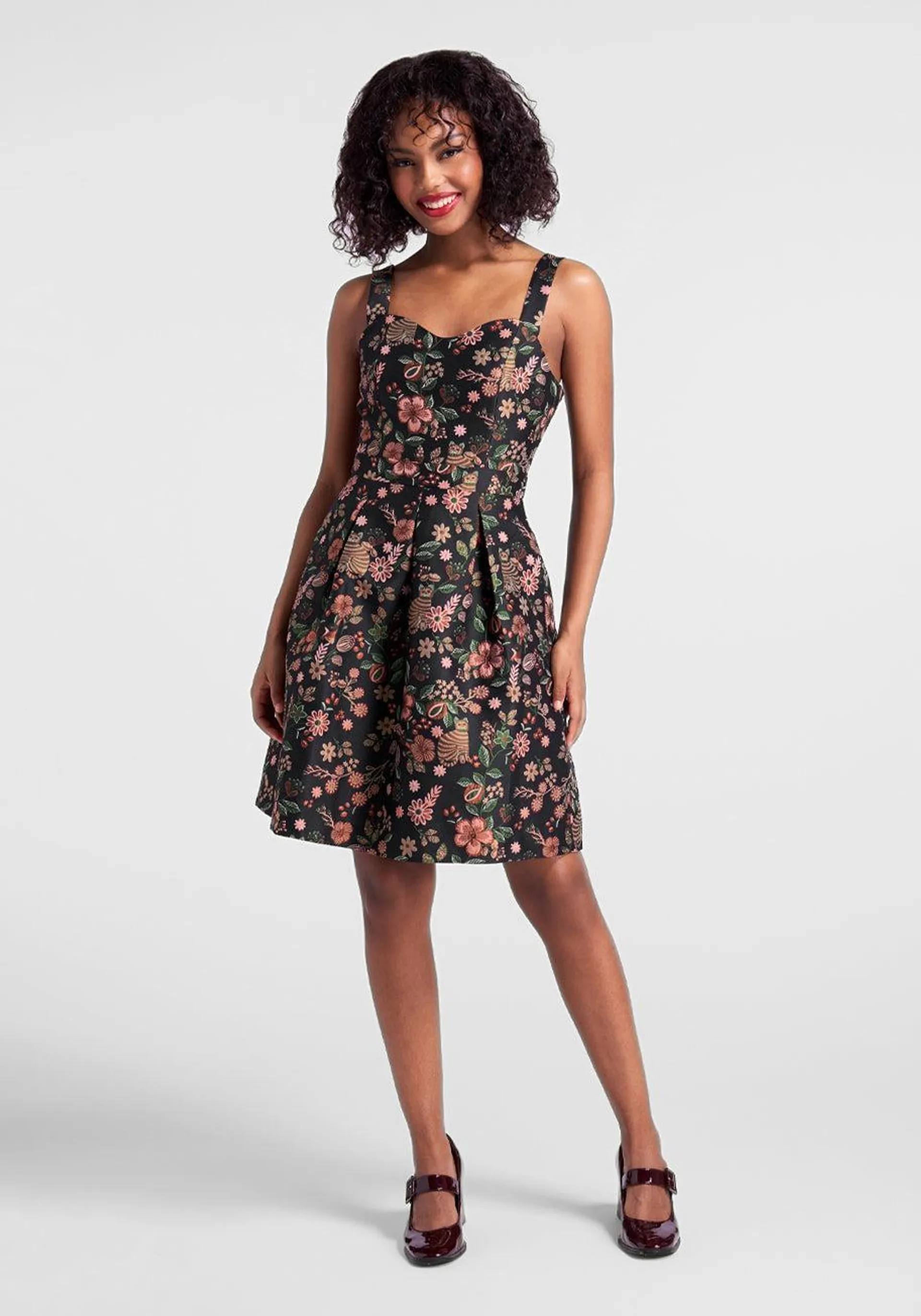 Dash of Decadence Fit And Flare Dress