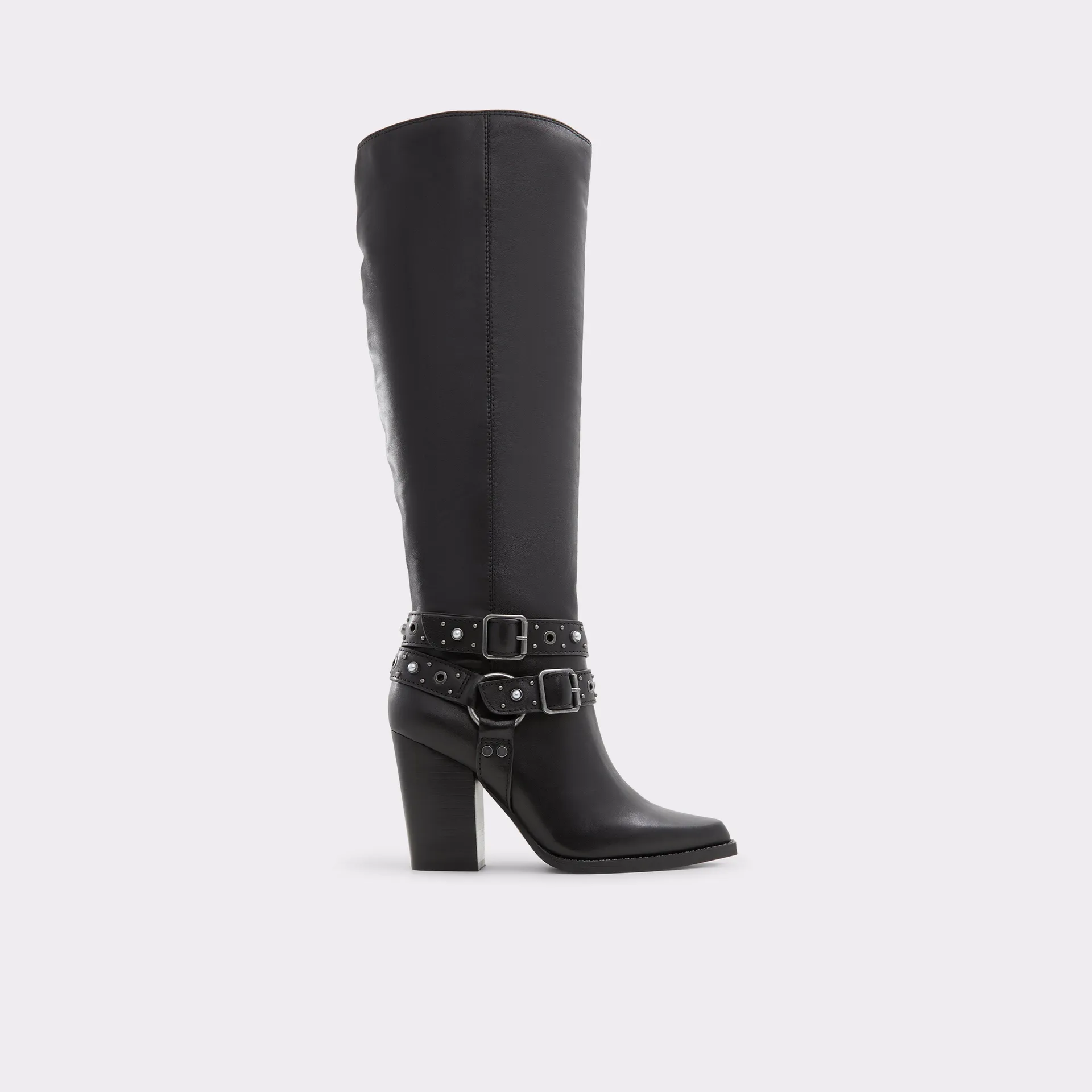 Knee-high boot - Black