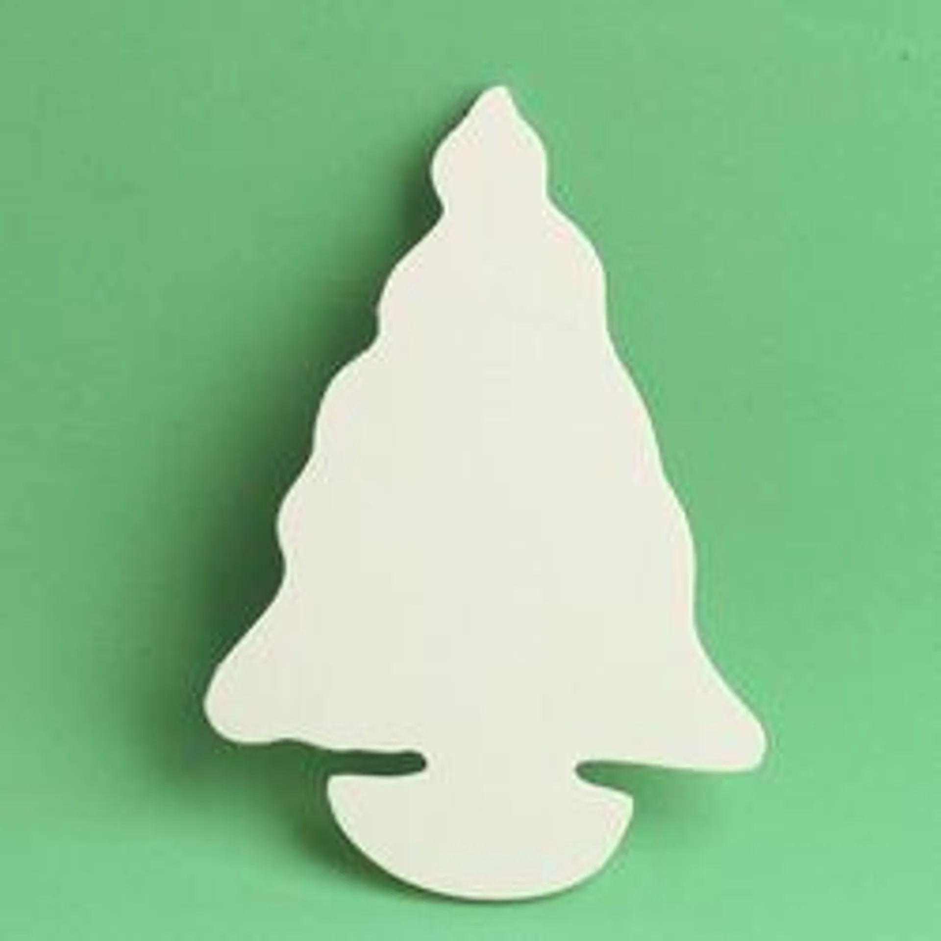 Unfinished Wood Christmas Tree Cutout Shape