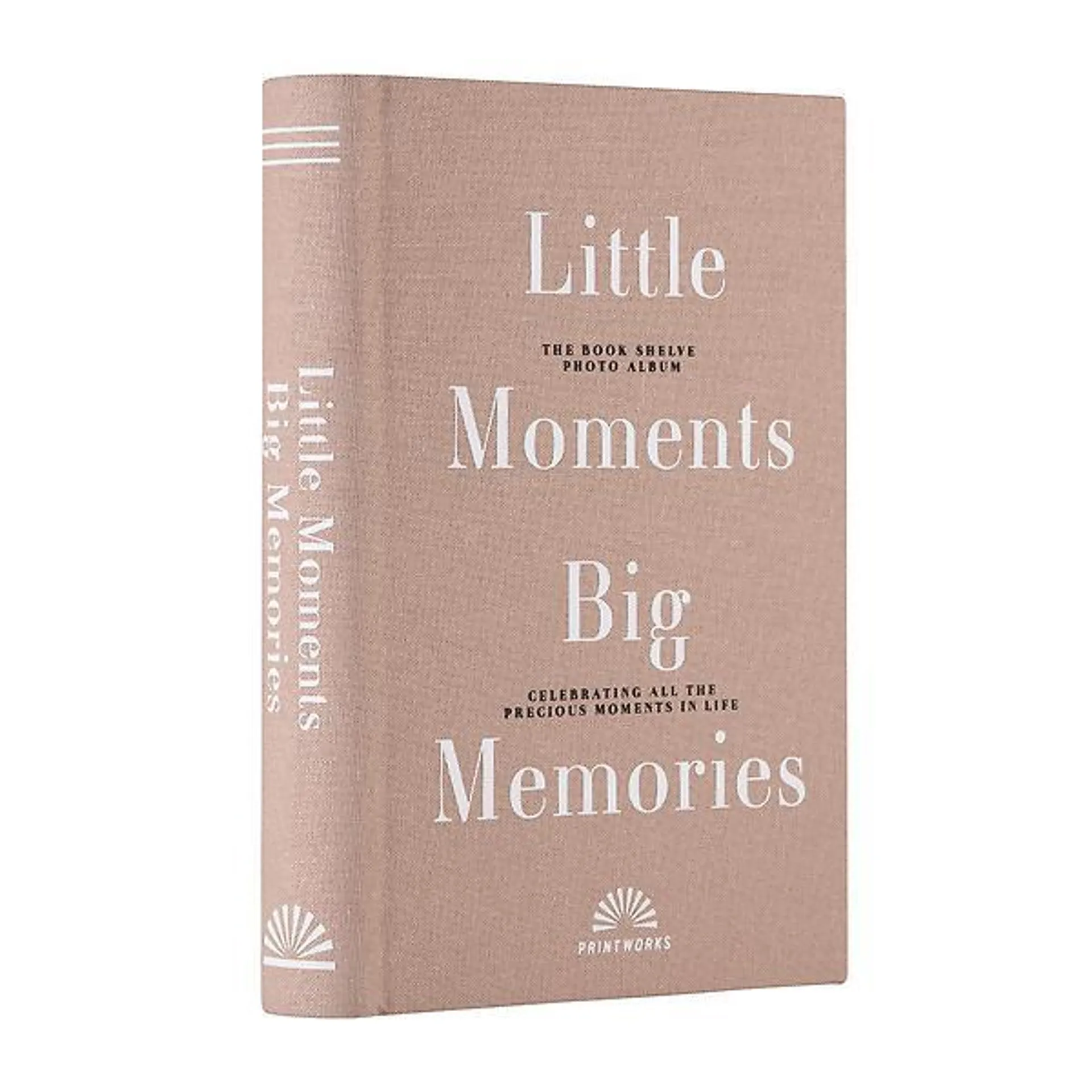 Printworks Little Moments Big Memories Bookshelf Photo Album