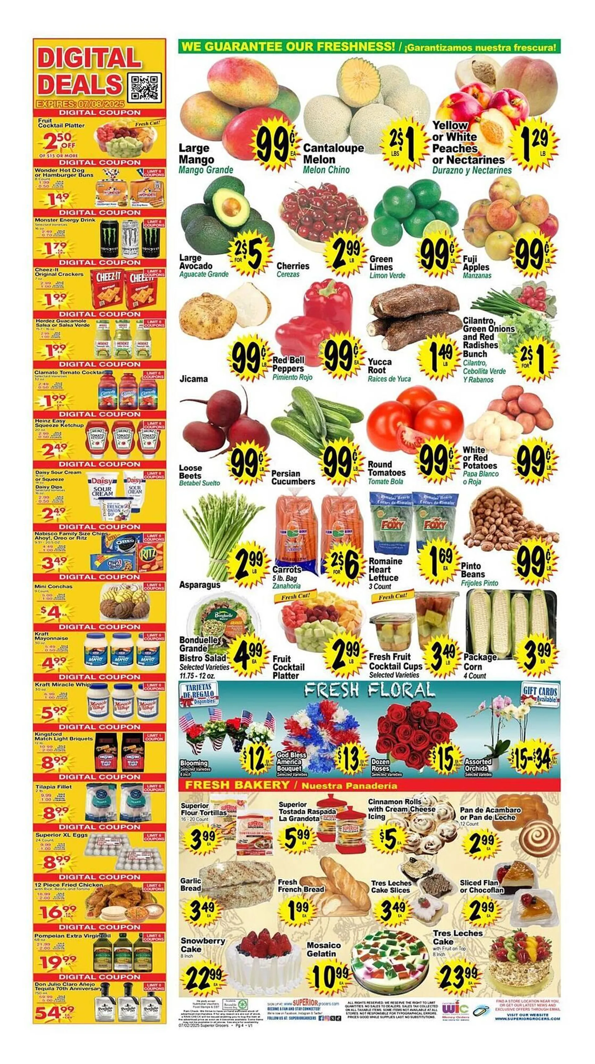 Weekly ad Superior Grocers Weekly Ad from July 2 to July 8 2025 - Page 4