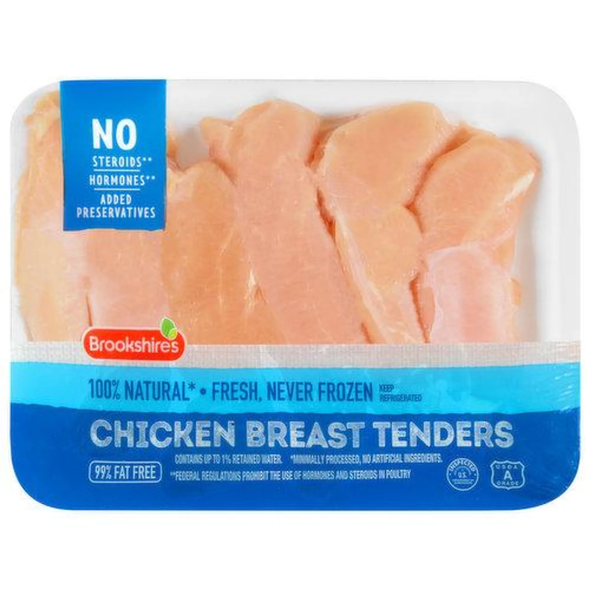 Brookshire's Chicken Breast Tenders - 0.89 Pound