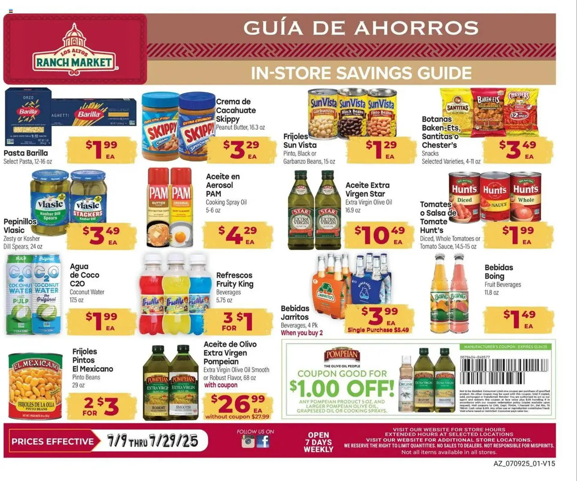 Weekly ad Cardenas Weekly Ad from July 9 to July 30 2025 - Page 1