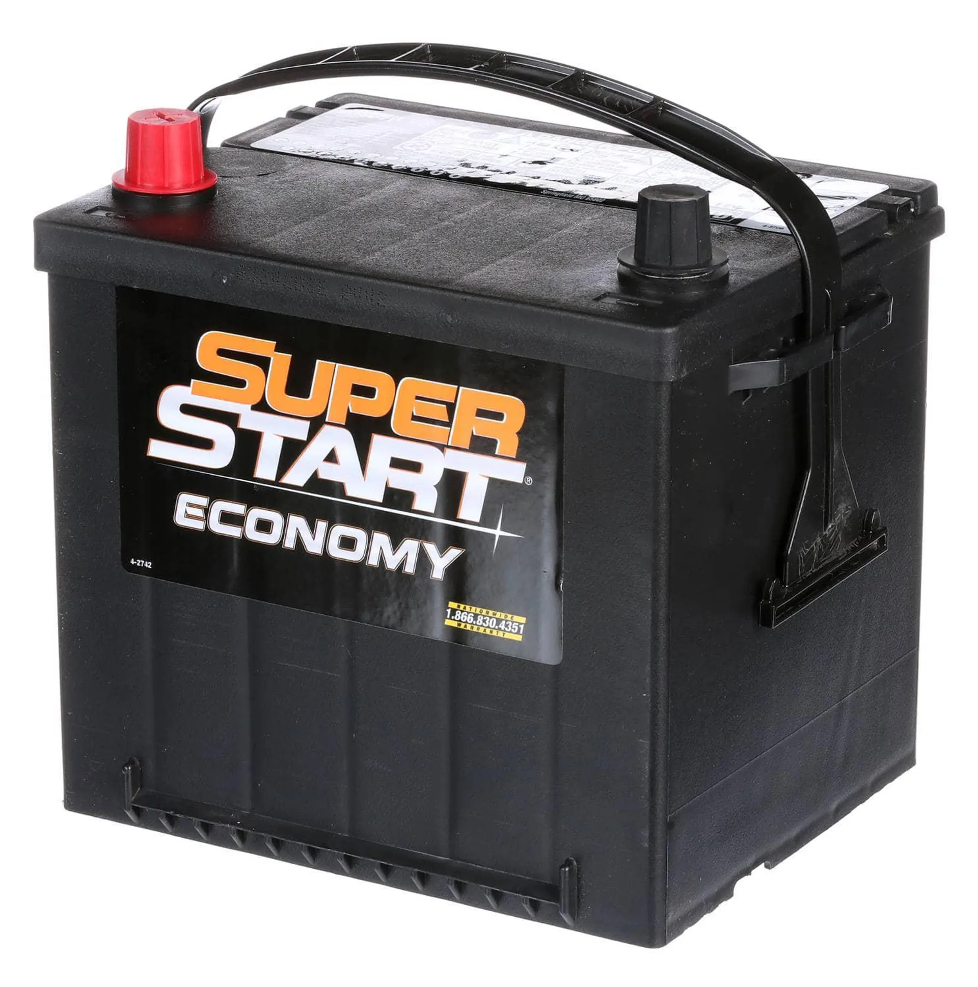 Super Start Economy Standard Flooded Top Post Battery Group Size 26 - 26ECO