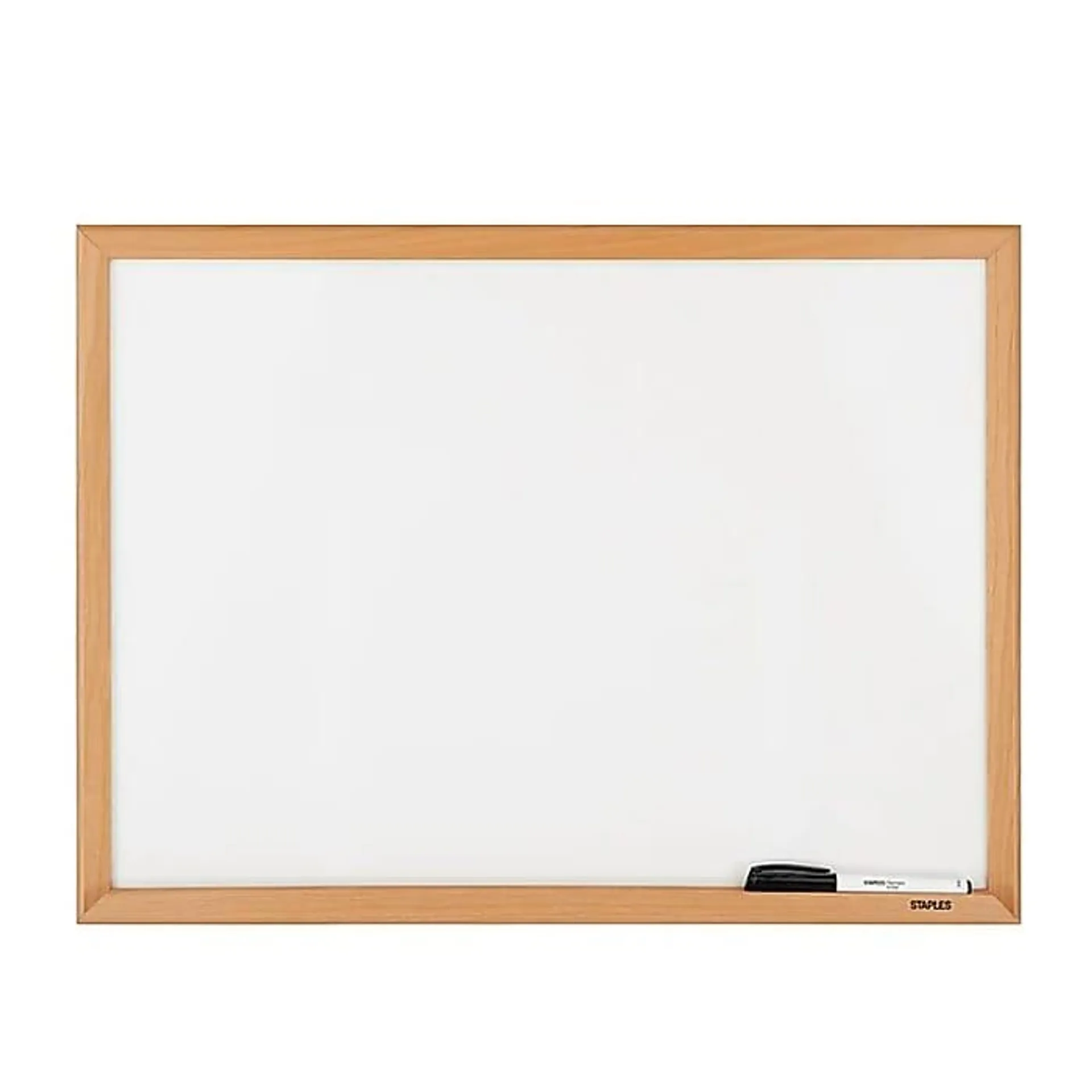 Staples Melamine Dry-Erase Whiteboard,