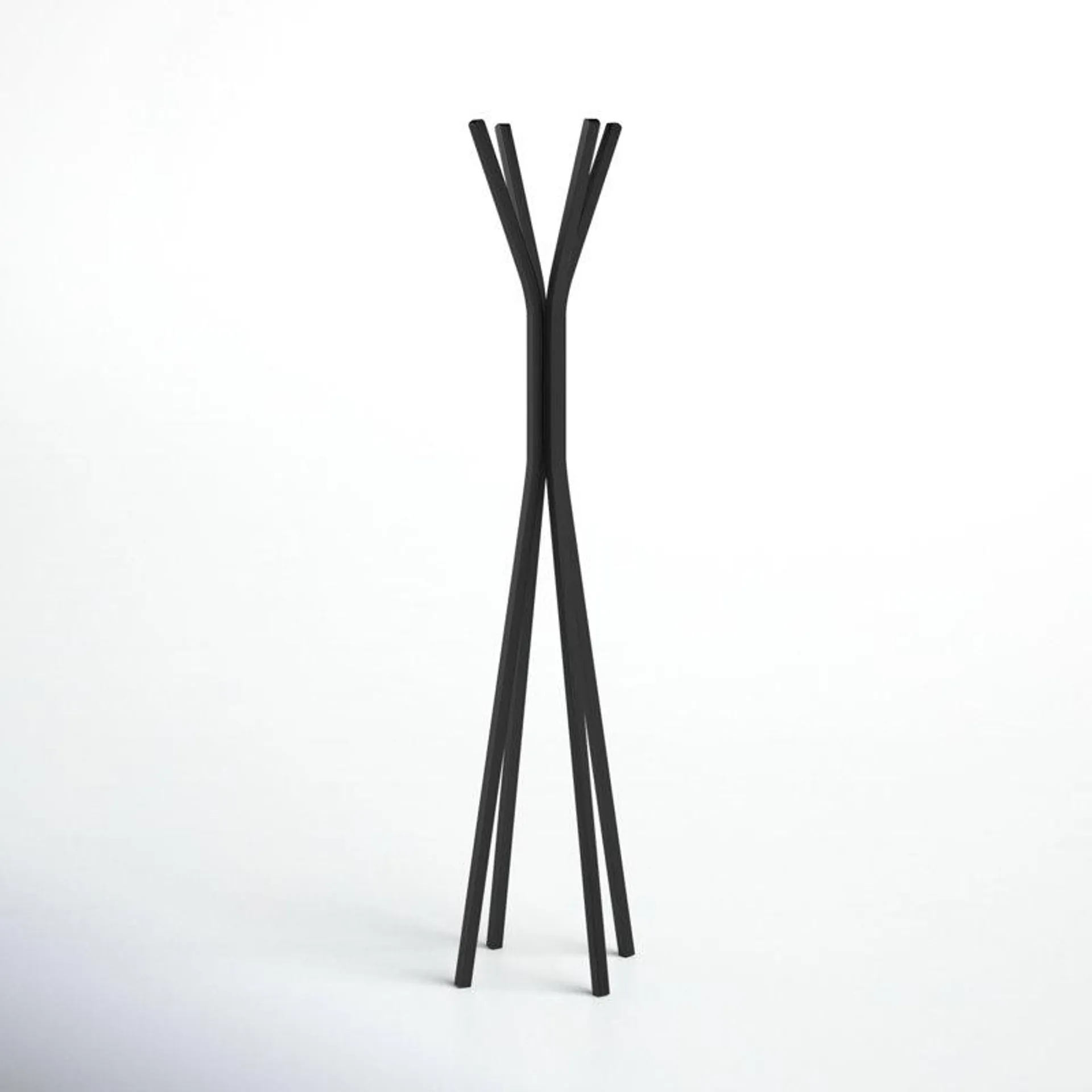 4 - Hook Freestanding Coat Rack