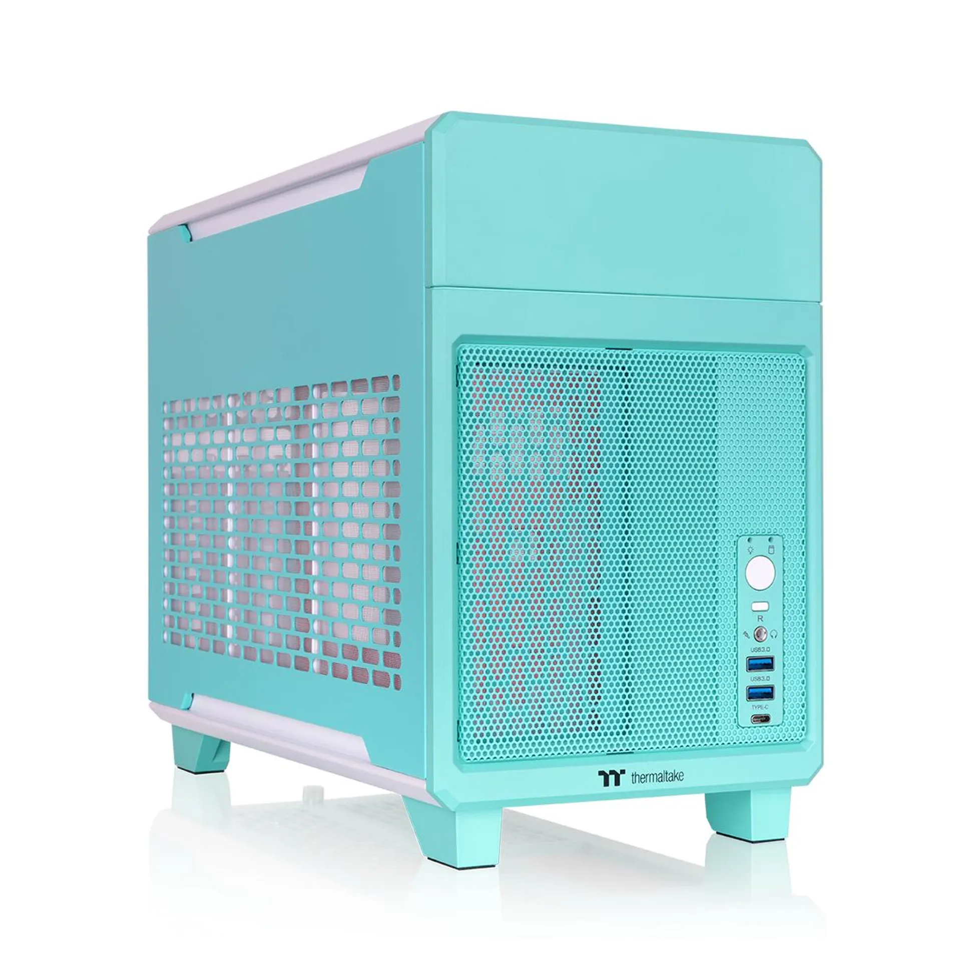 TR100 Mint Strawberry Mini Tower Chassis