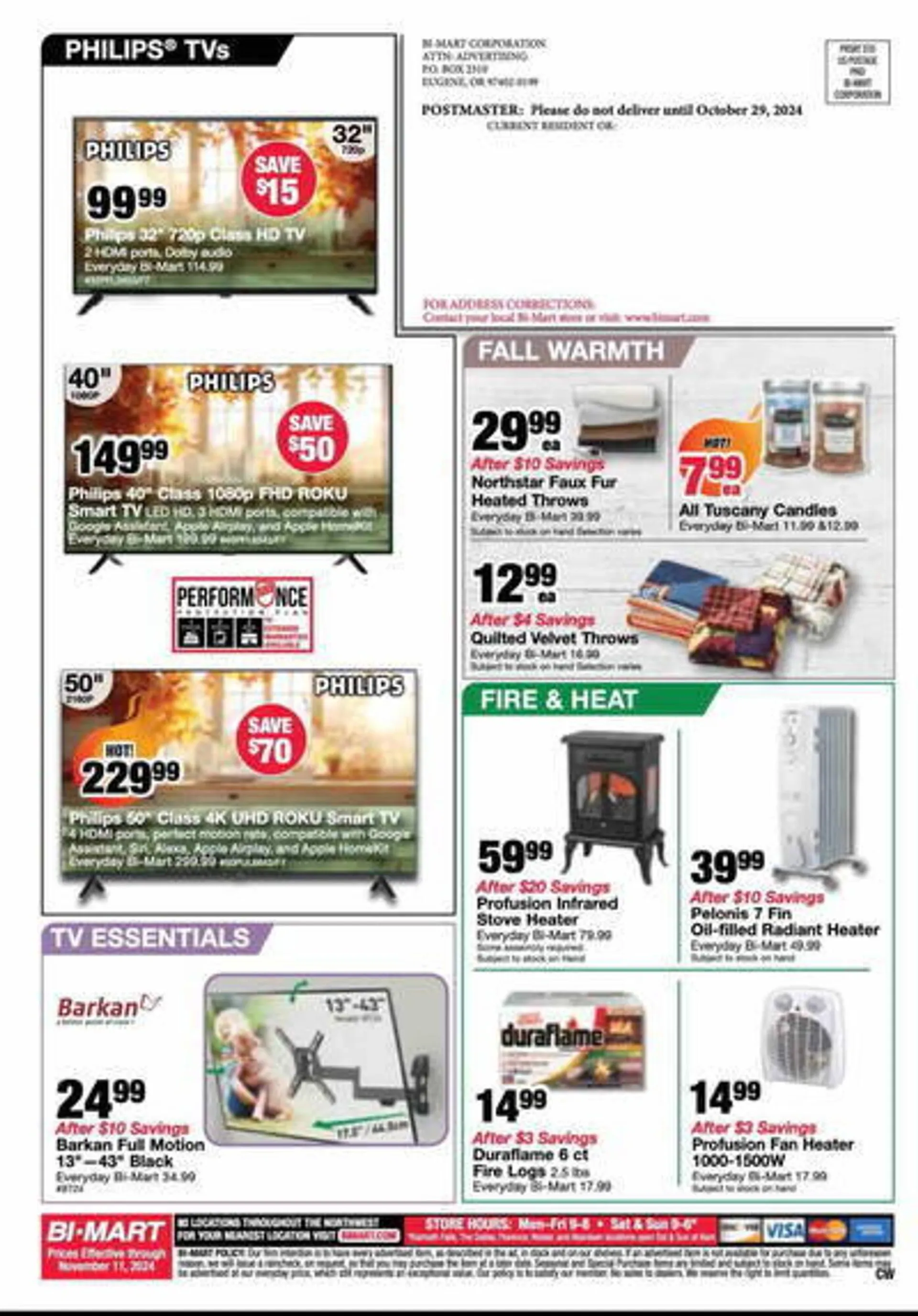 Weekly ad Bi-Mart Weekly Ad from October 29 to November 11 2024 - Page 16