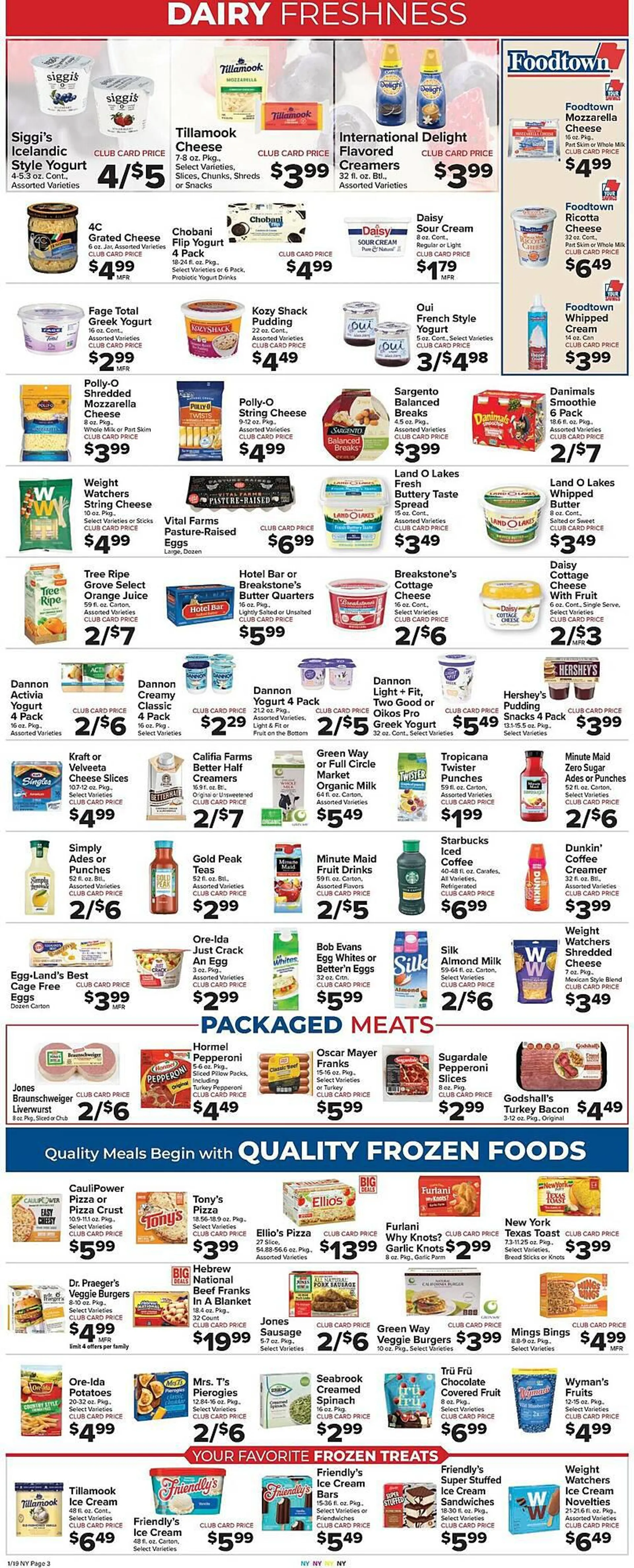 Weekly ad Foodtown Supermarkets Weekly Ad from January 19 to January 25 2024 - Page 4