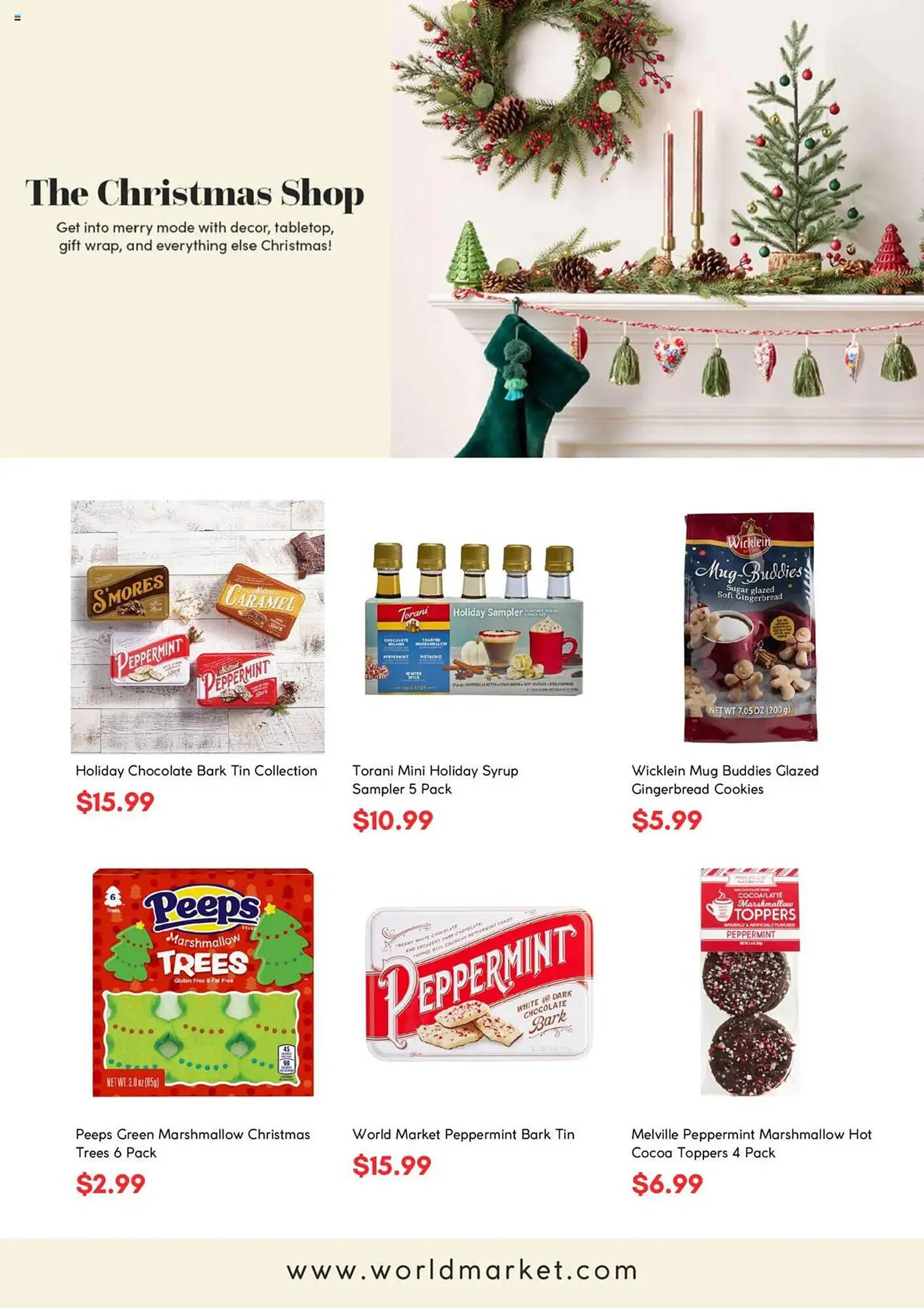 Weekly ad World Market Weekly Ad from December 3 to December 18 2024 - Page 3