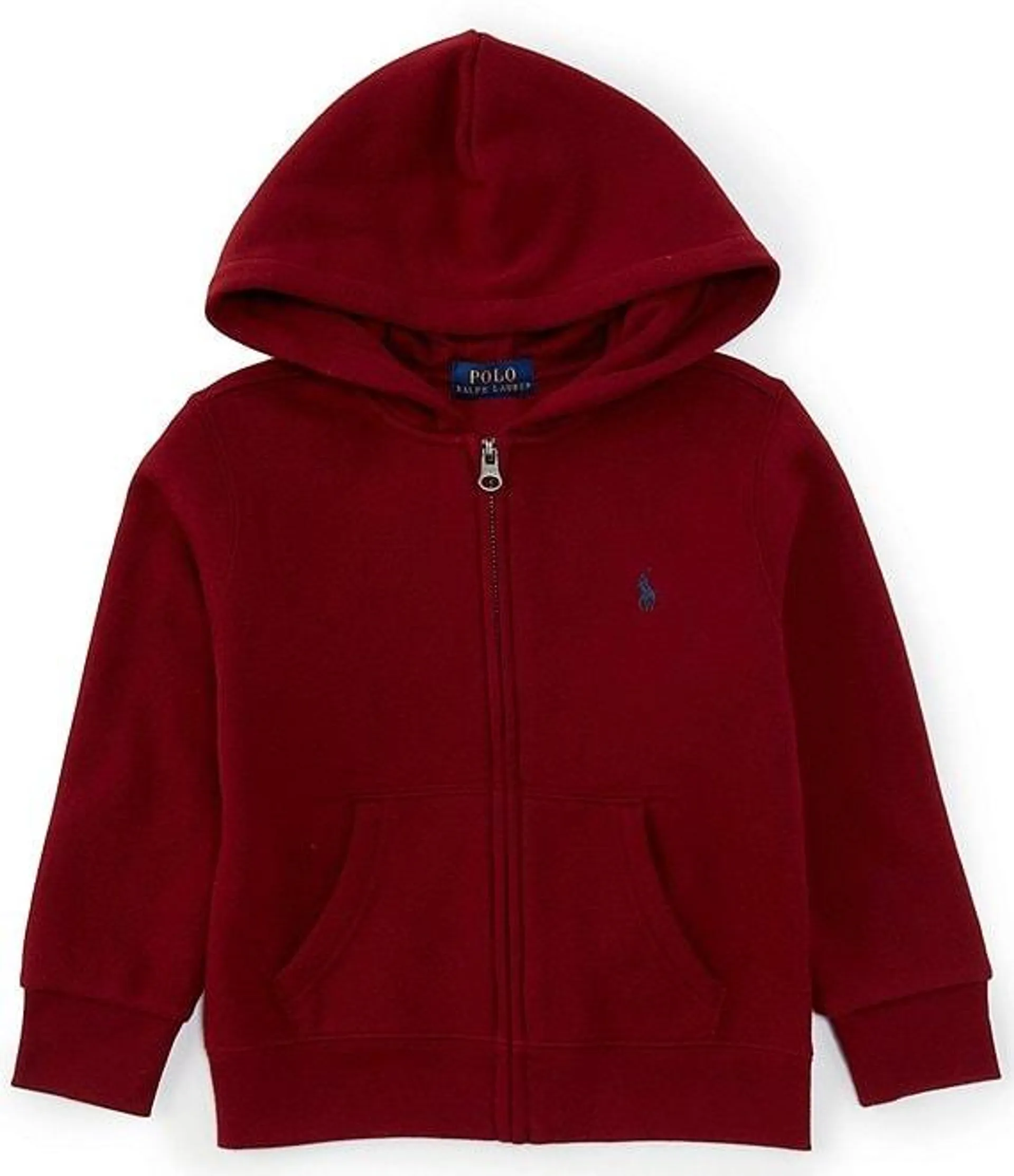 Big Boys 8-20 Long Sleeve Fleece Full-Zip Hoodie