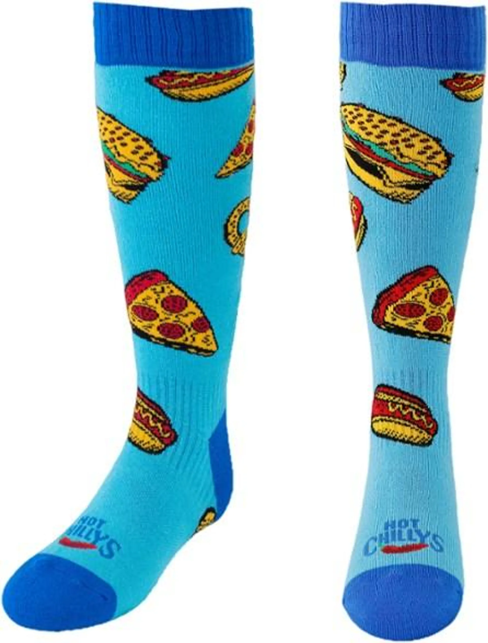 Hot Chillys Snacks Mid Volume Ski Socks - Kids'