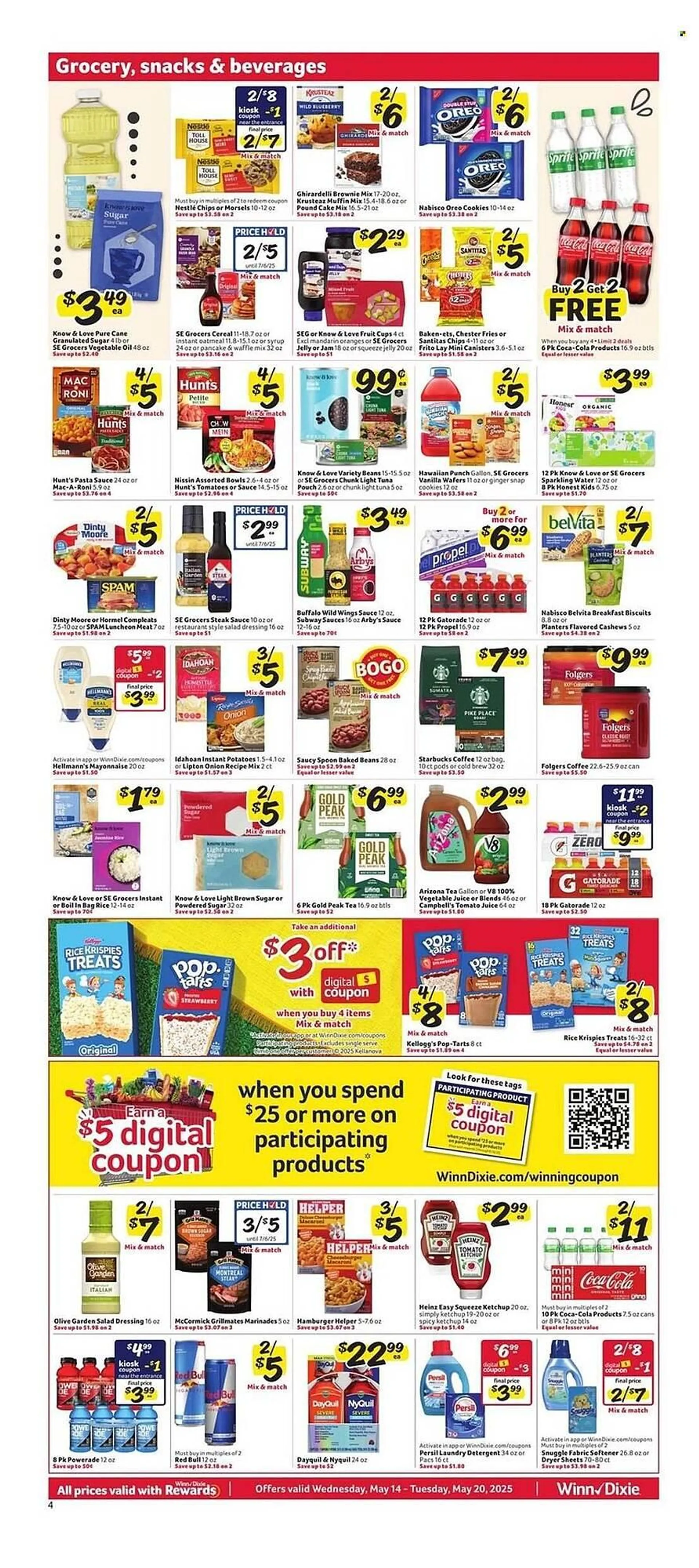 Weekly ad Winn Dixie Weekly Ad from May 14 to May 20 2025 - Page 4