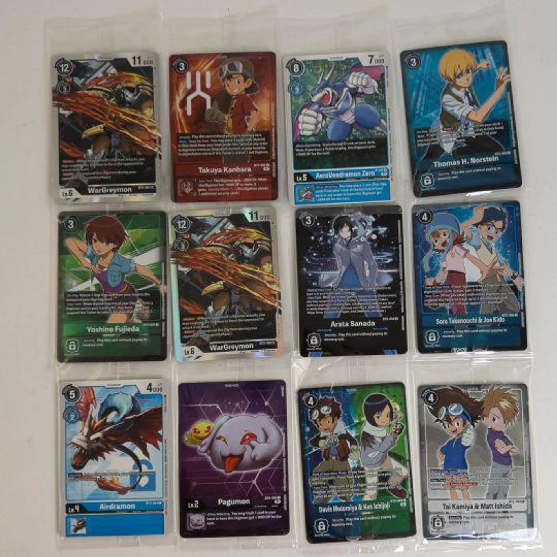 Digimon Trading Cards - Lot of 12 Box Topper Promo Cards