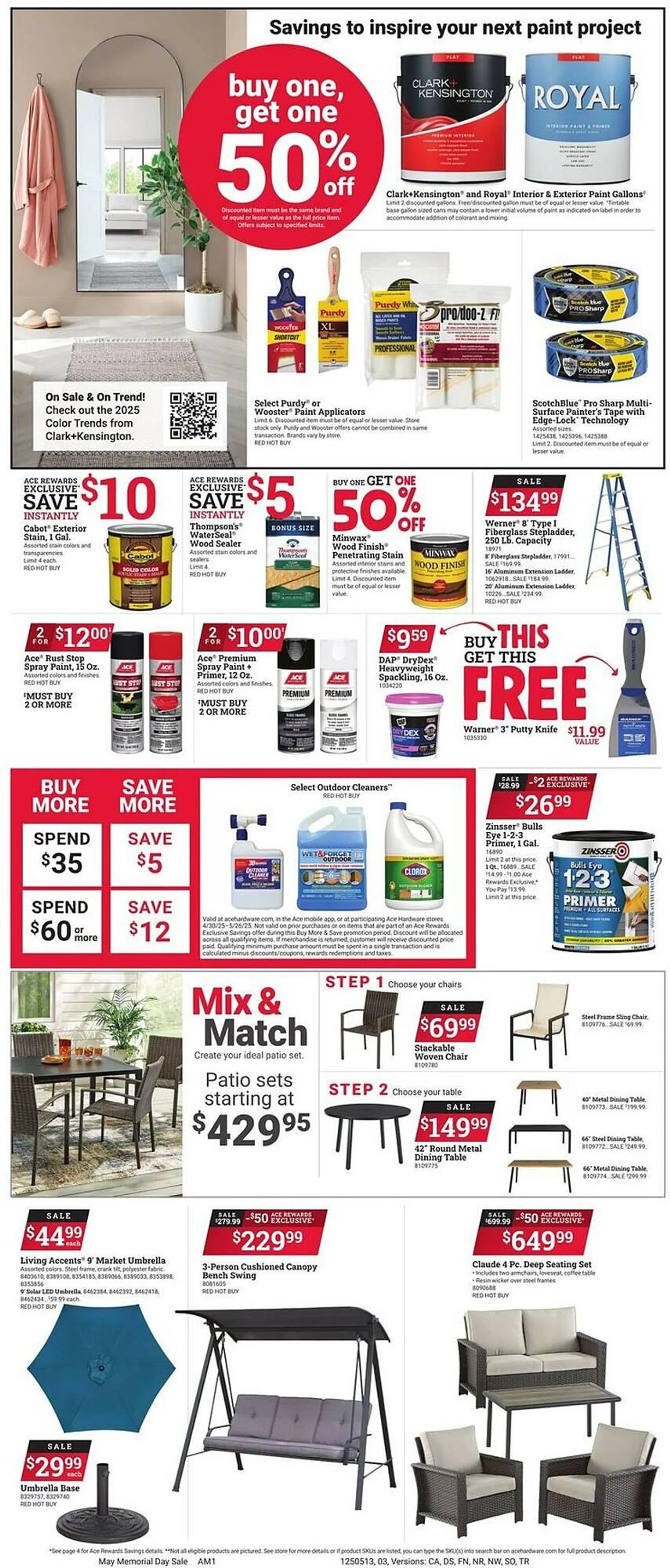 Weekly ad Ace Hardware Weekly Ad from May 13 to May 26 2025 - Page 3