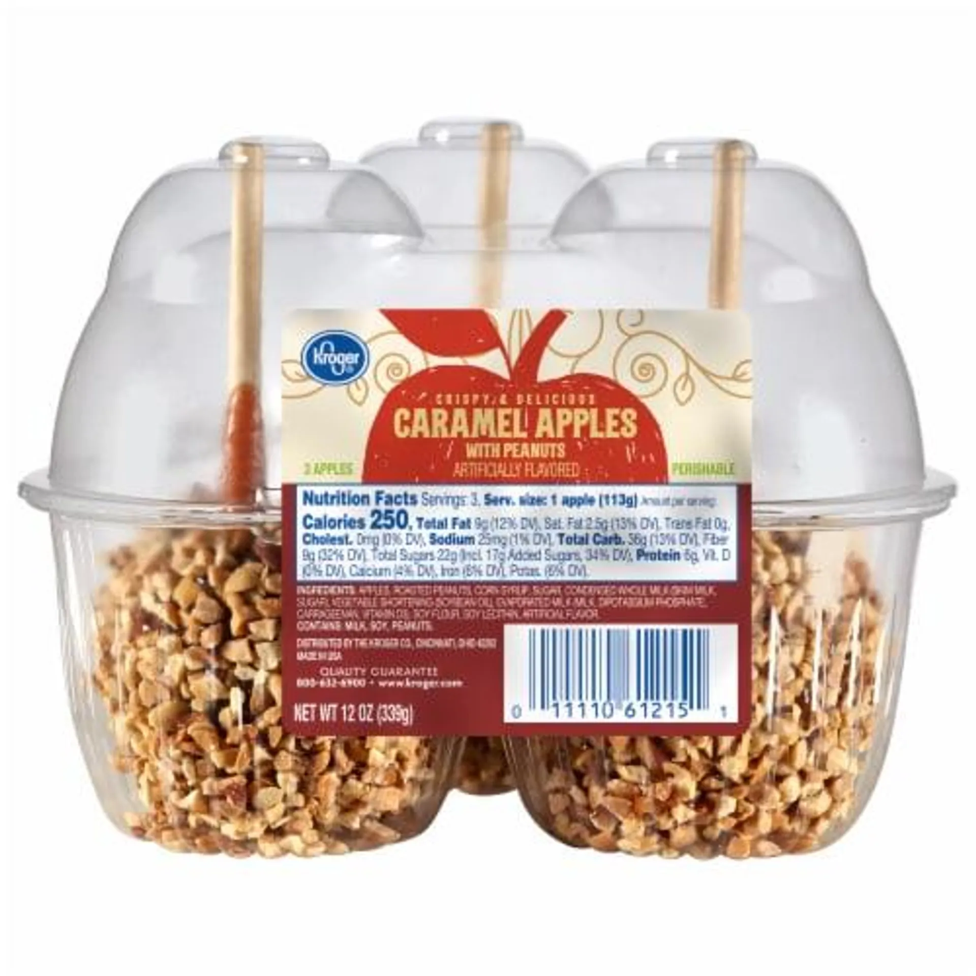 Kroger® Caramel Apples With Peanuts