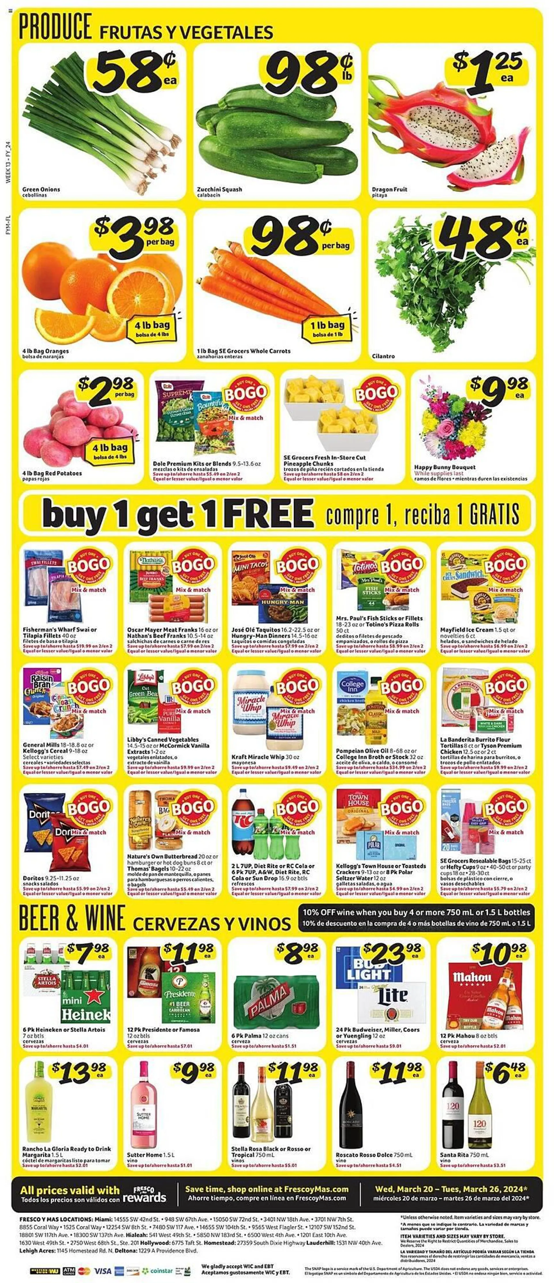Weekly ad Fresco y Más Weekly Ad from March 20 to March 26 2024 - Page 4