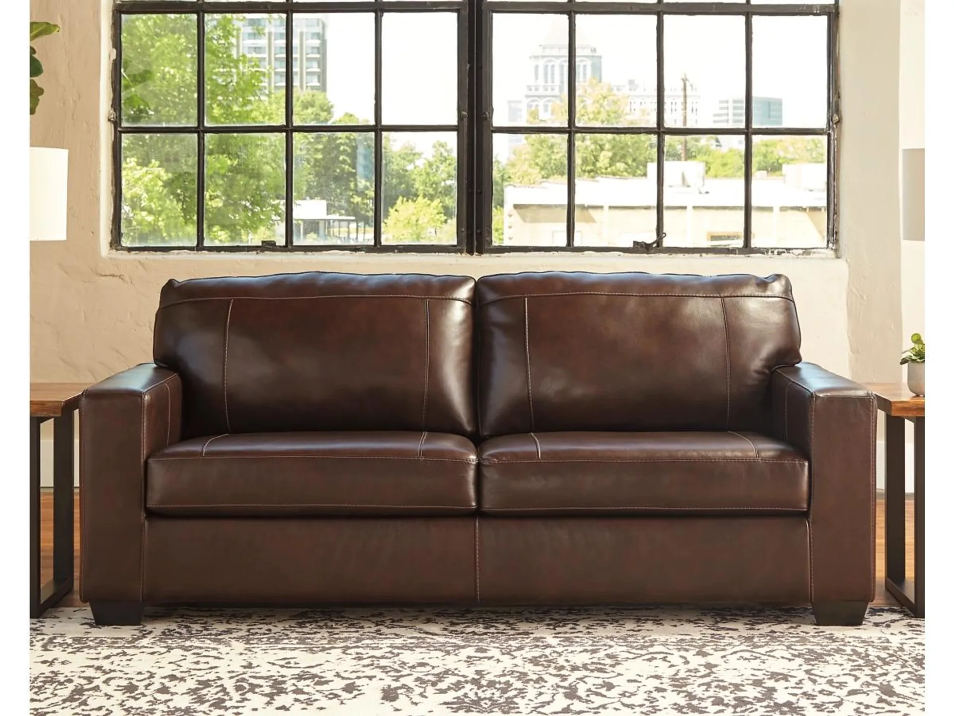 Morelos Leather Sofa