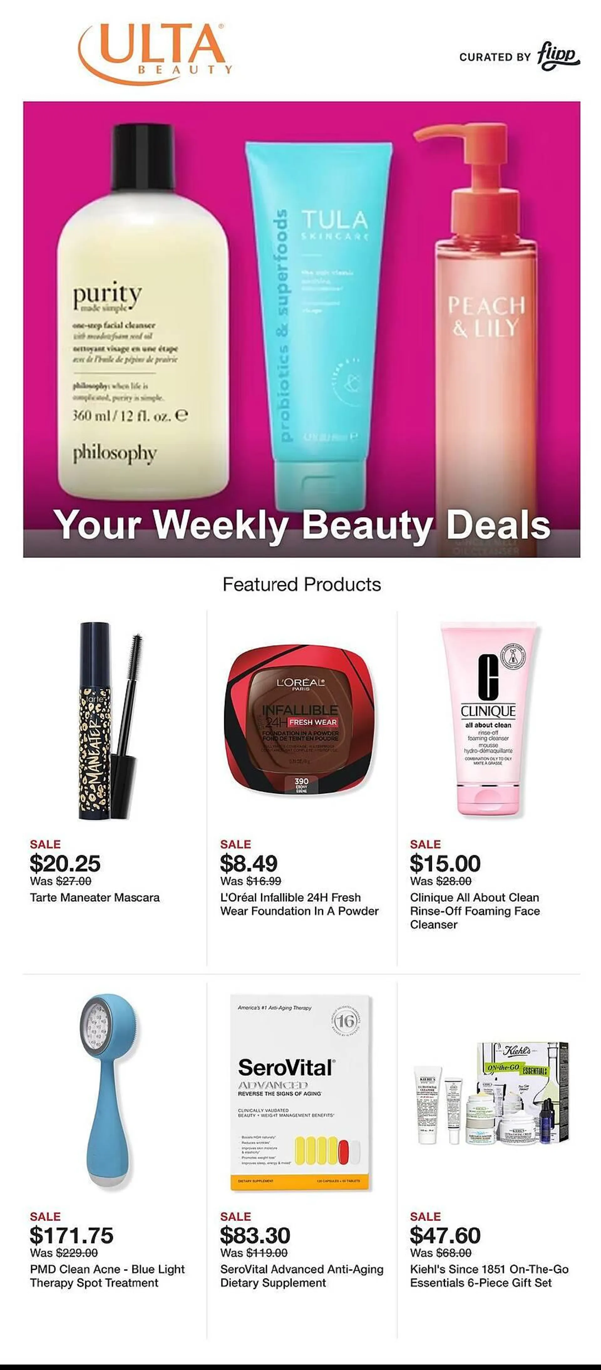 Ulta Beauty Weekly Ad - 1