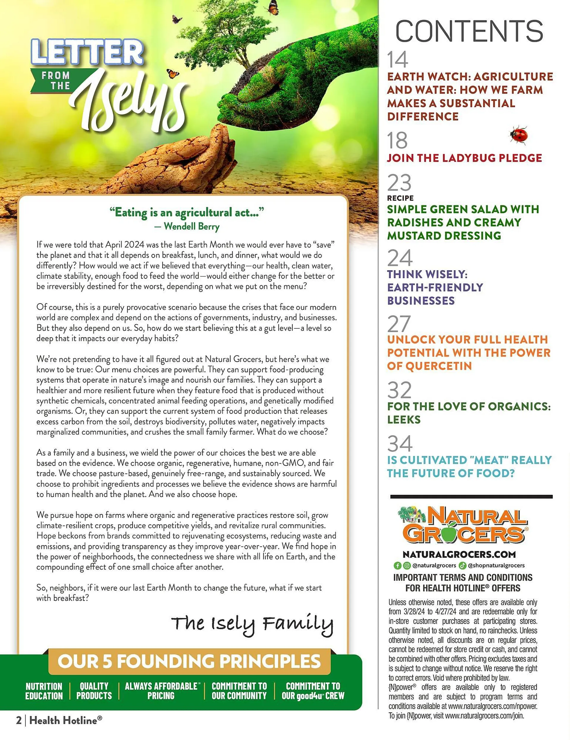Weekly ad Natural Grocers ad from March 28 to April 27 2024 - Page 2