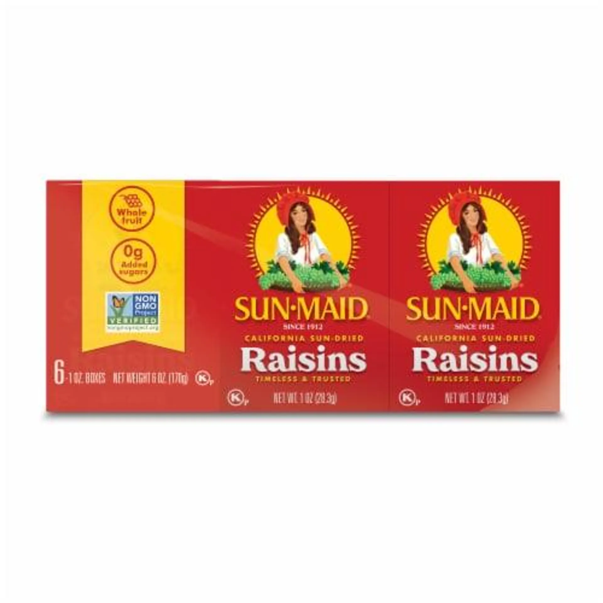 Sun-Maid® Sun Dried California Raisin Snack Packs