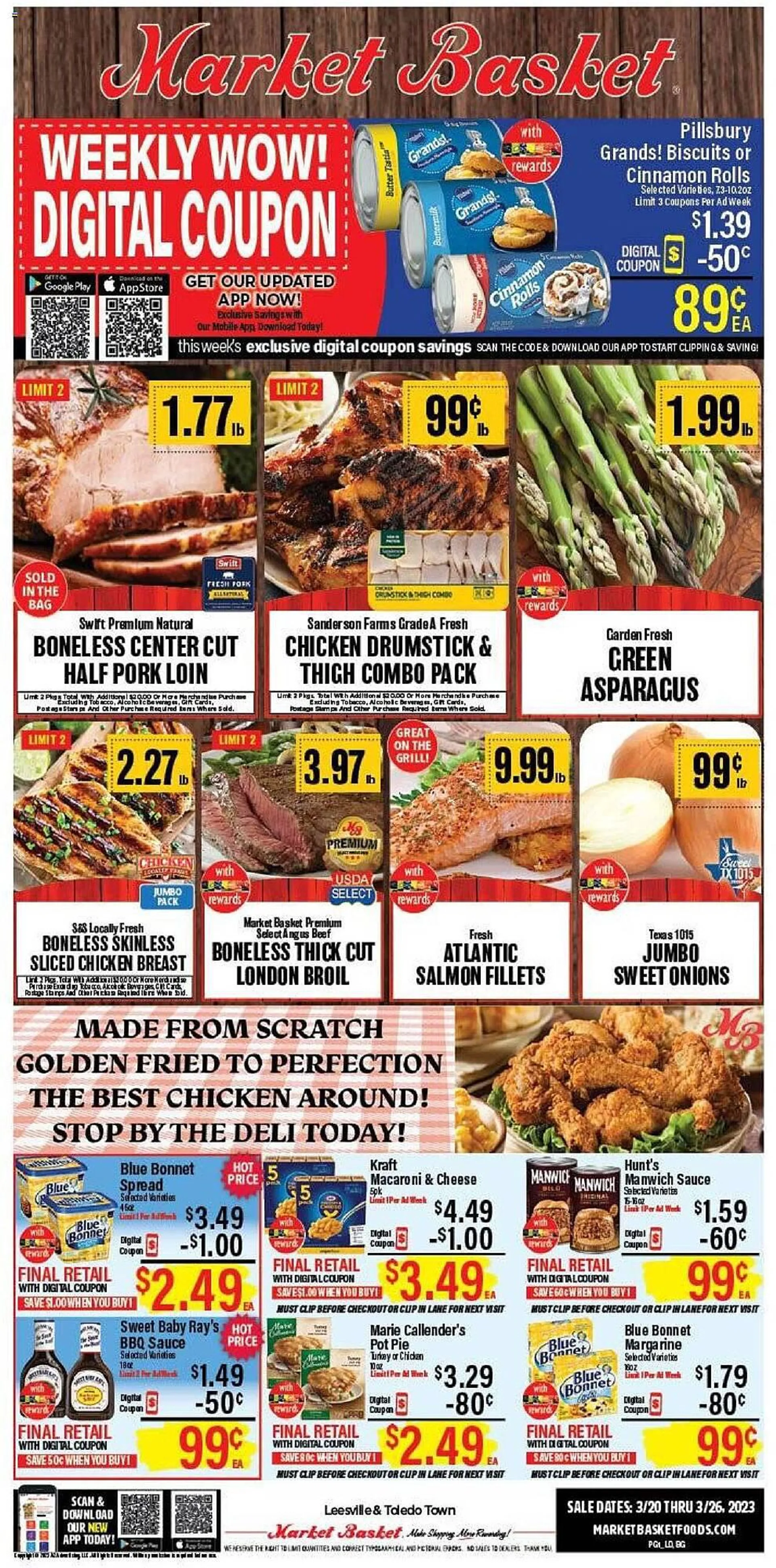 Weekly ad Market Basket Weekly Ad from March 20 to March 26 2024 - Page 1