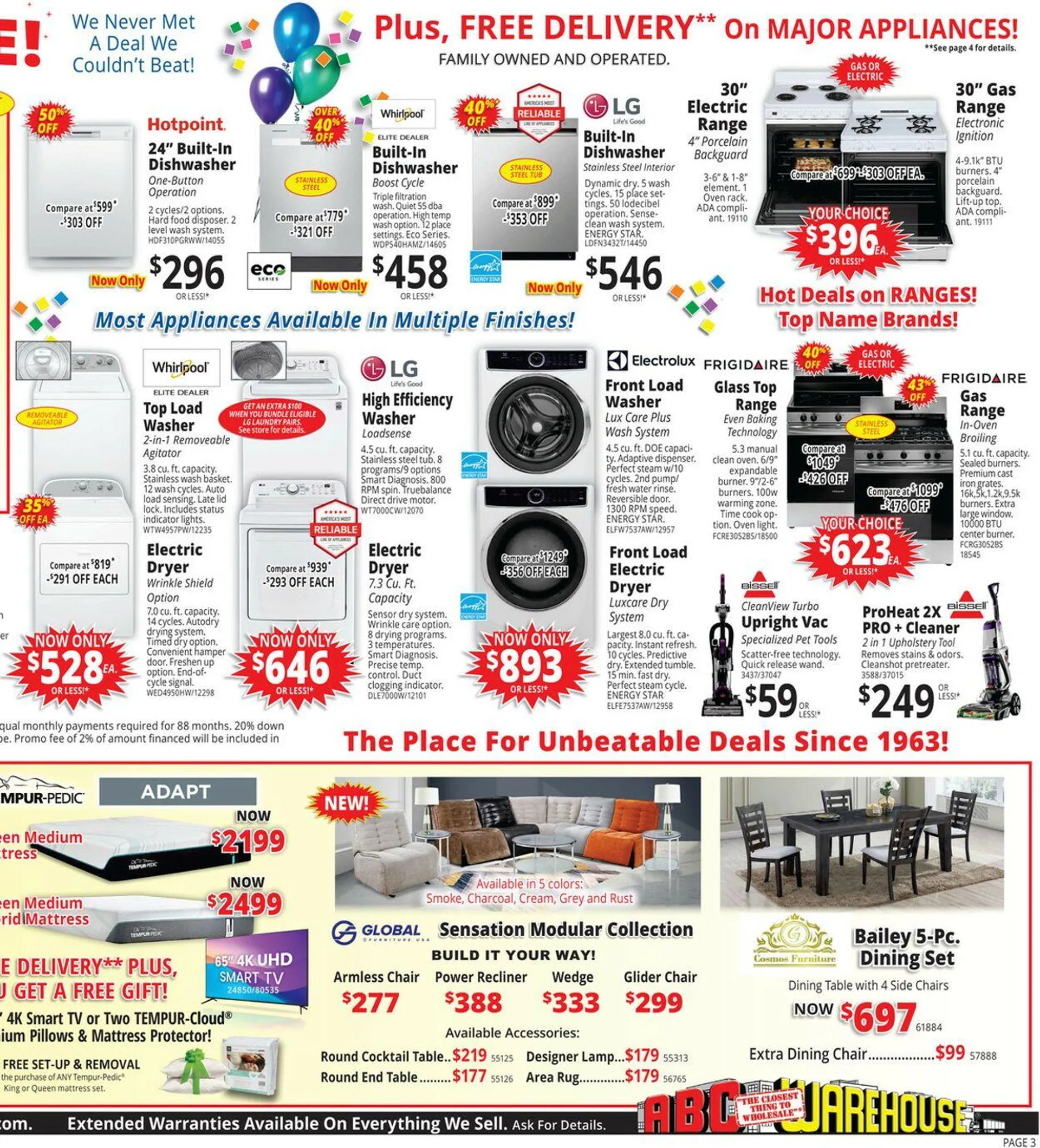 Weekly ad ABC Warehouse Current weekly ad from August 11 to August 17 2024 - Page 3