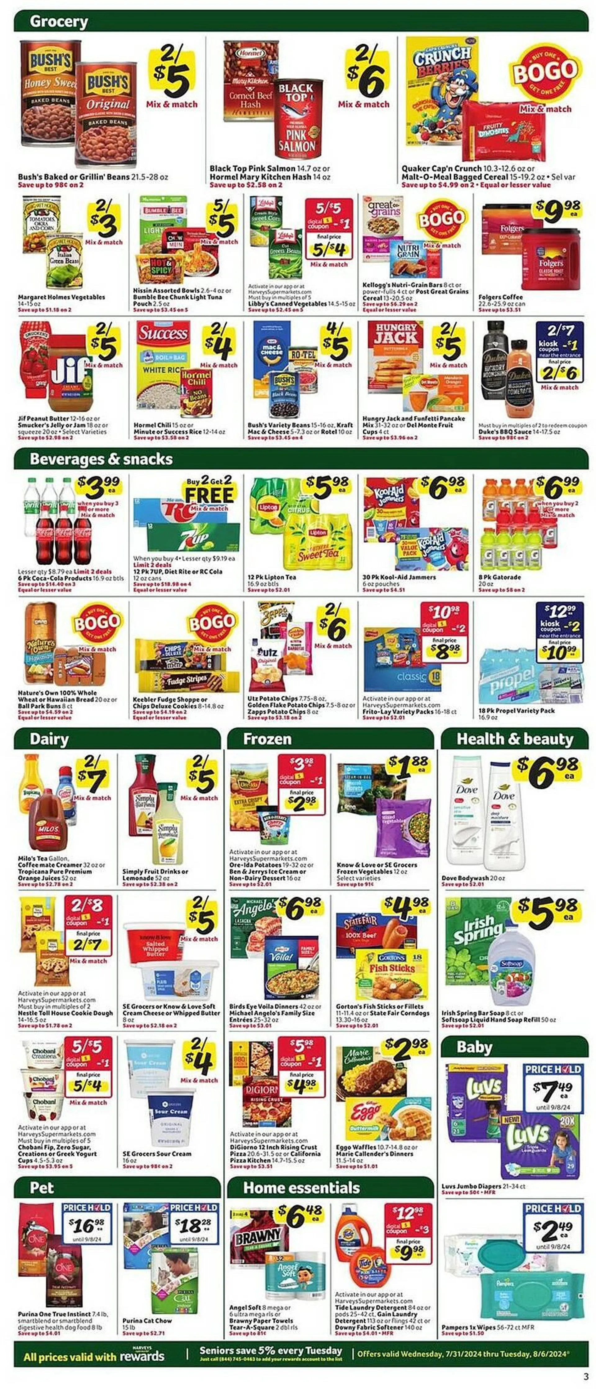 Weekly ad Hays Supermarket Weekly Ad from July 31 to August 6 2024 - Page 5