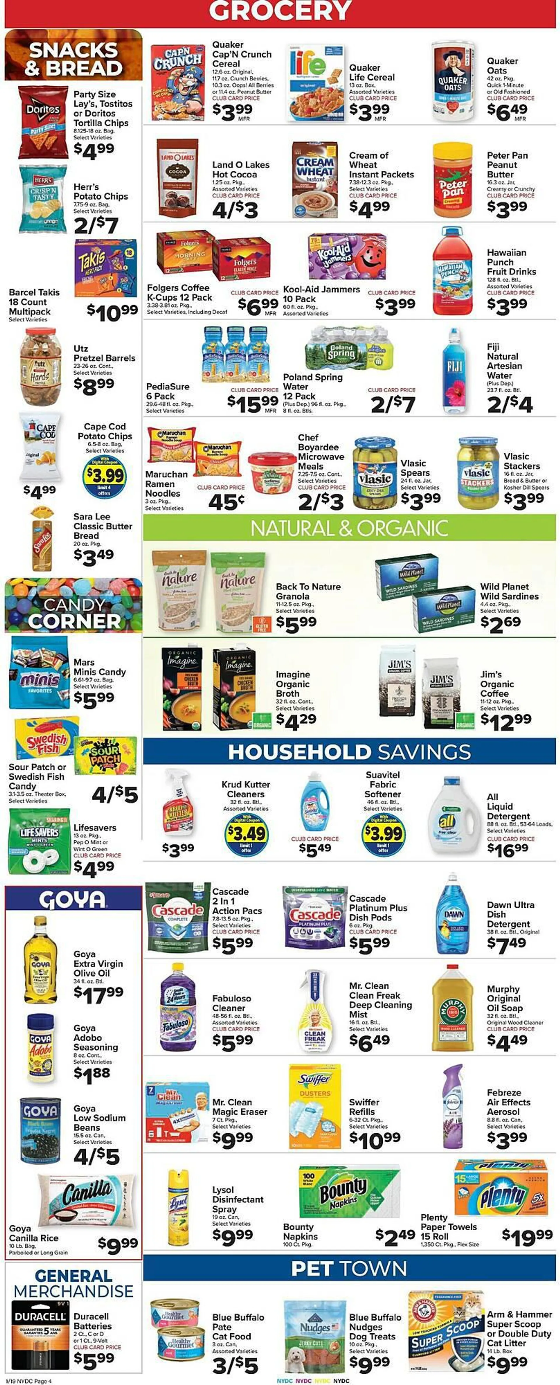 Weekly ad Foodtown Supermarkets Weekly Ad from January 19 to January 25 2024 - Page 5