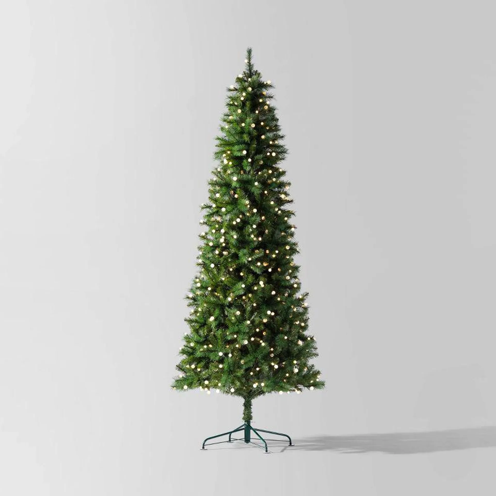 9' Pre-lit LED Frosted Globe Douglas Fir Artificial Christmas Tree Warm White Lights - Wondershop™