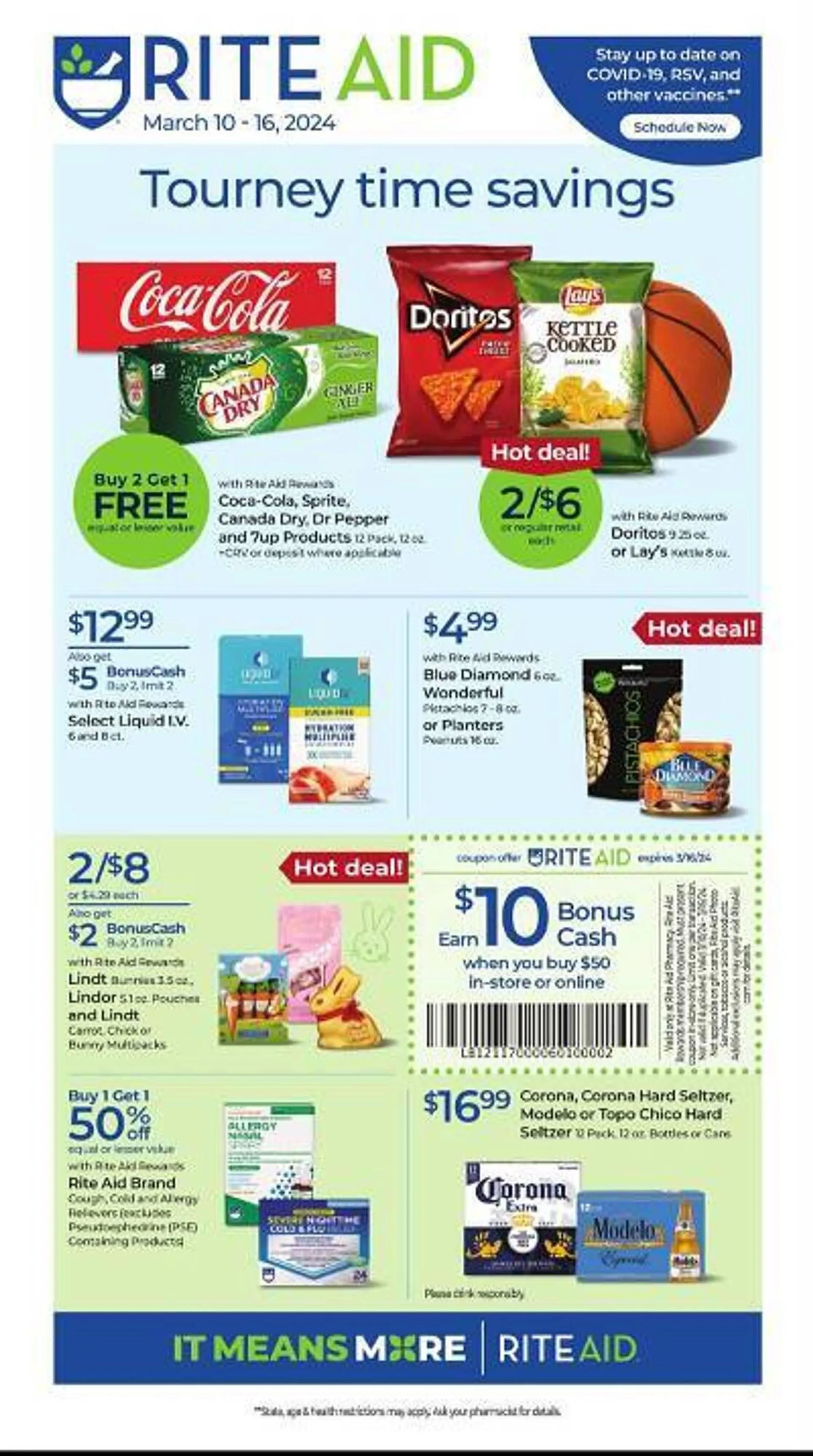 Weekly ad Rite Aid Weekly Ad from March 10 to March 16 2024 - Page 