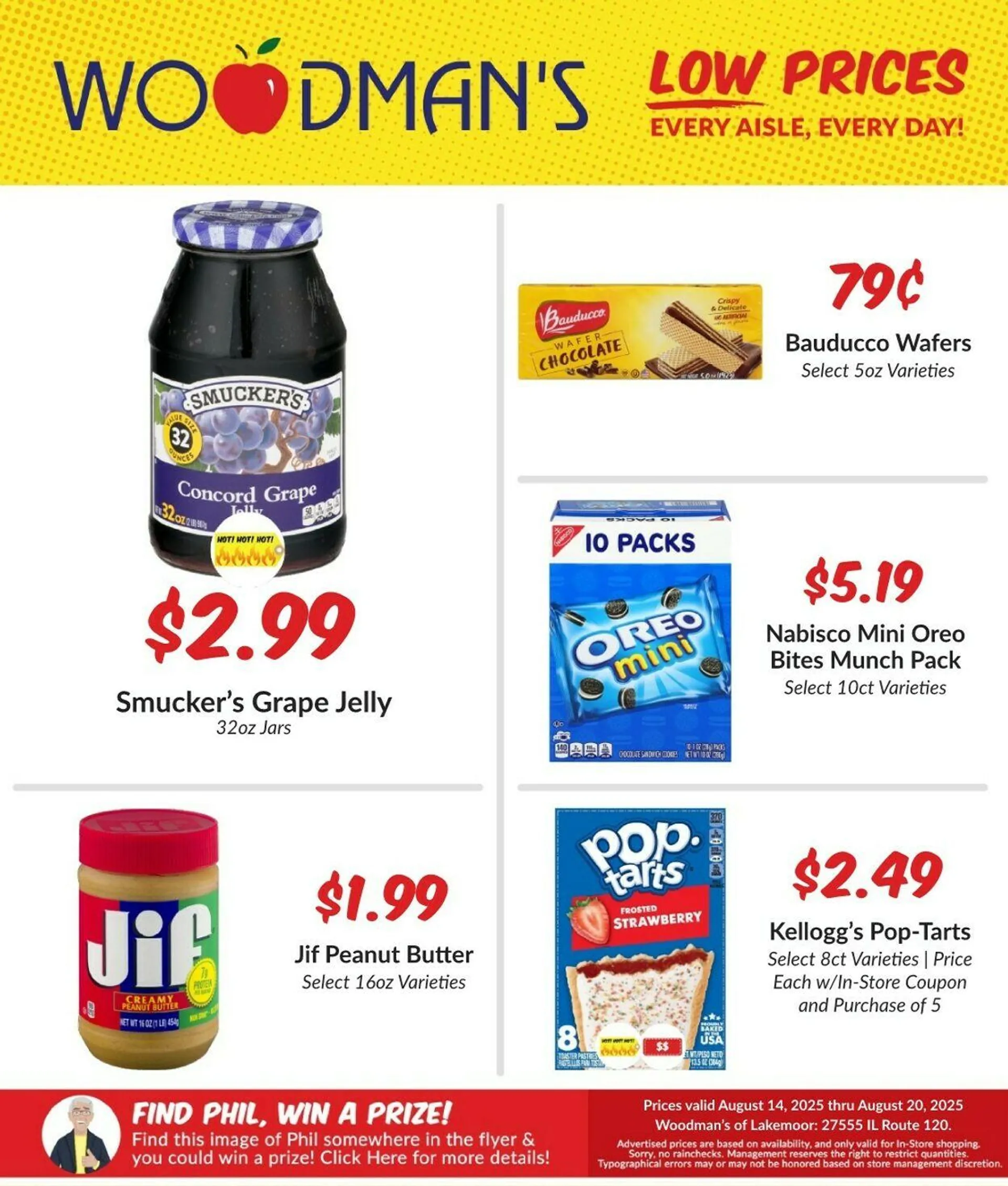 Weekly ad Woodman's Market - LAKEMOOR, IL from August 14 to August 20 2025 - Page 1