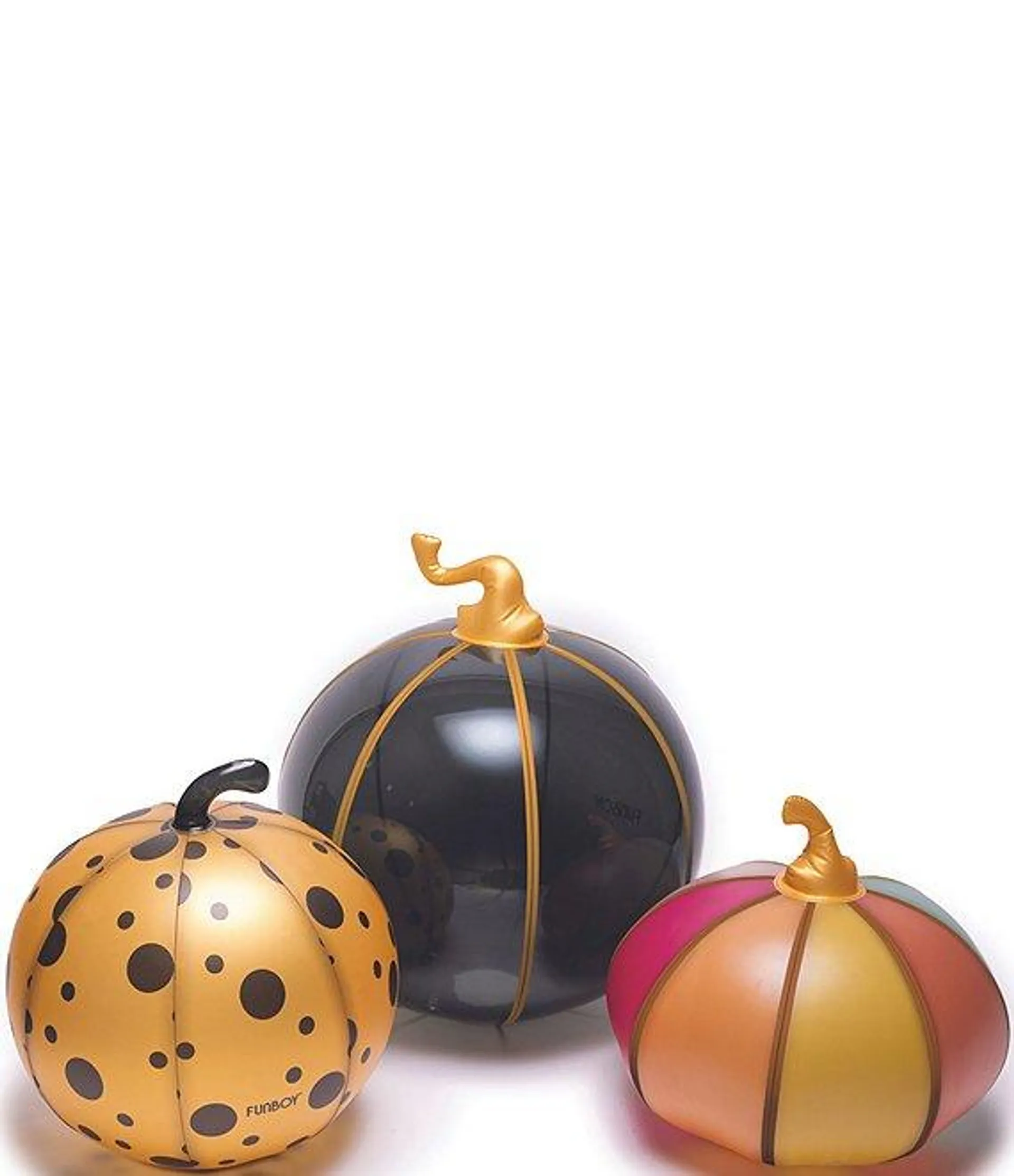 Colorful Light Up Inflatable Indoor/Outdoor Pumpkin Decor Set