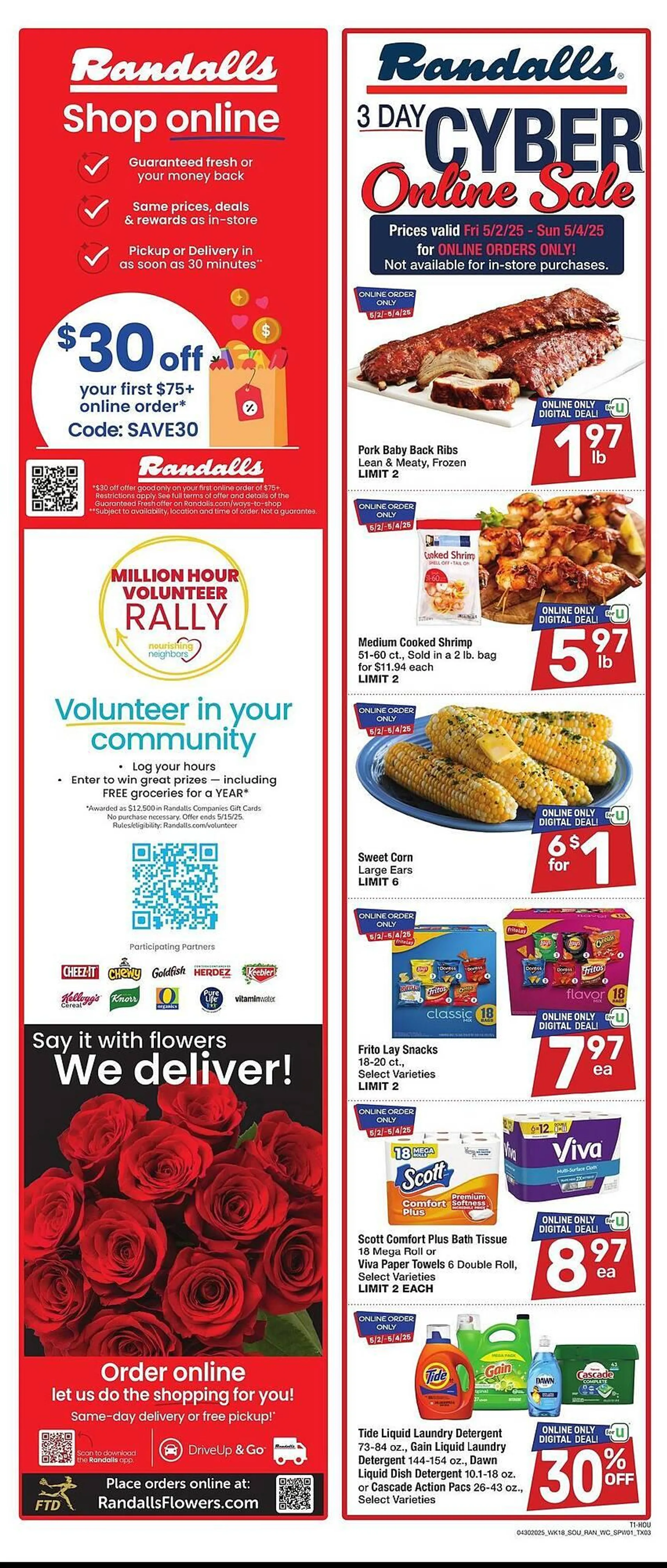 Randalls Weekly Ad - 1