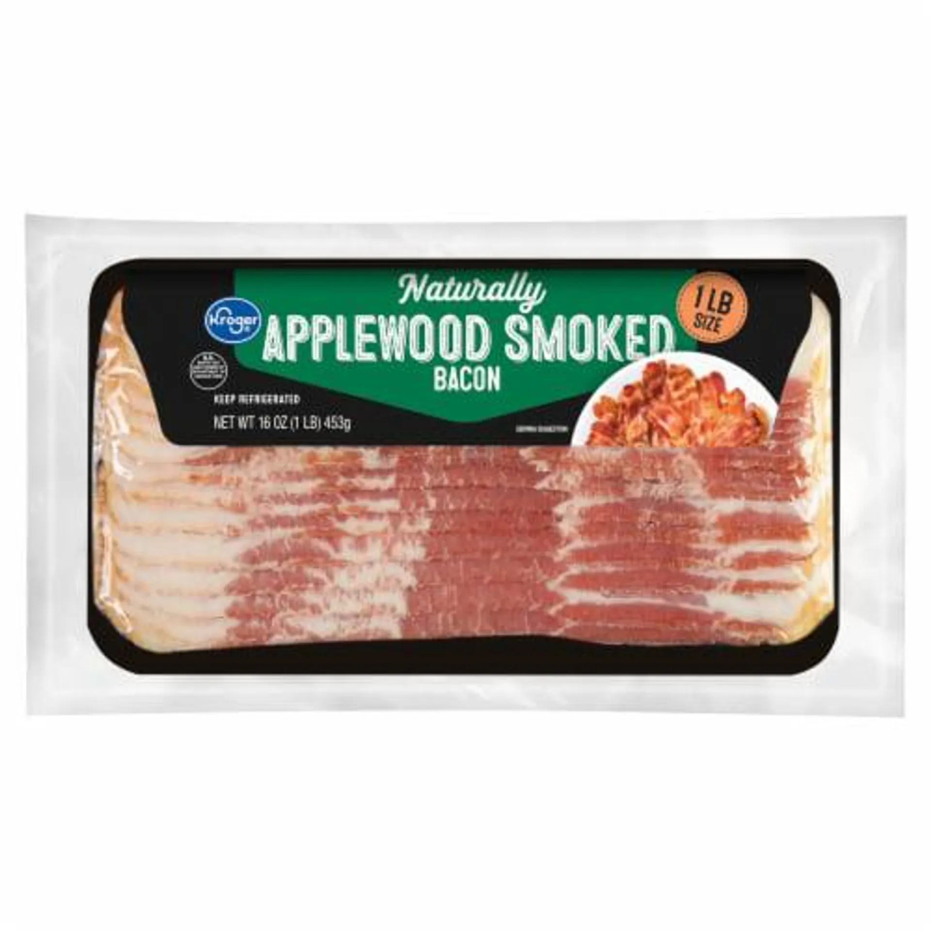 Kroger Naturally Applewood Smoked Bacon