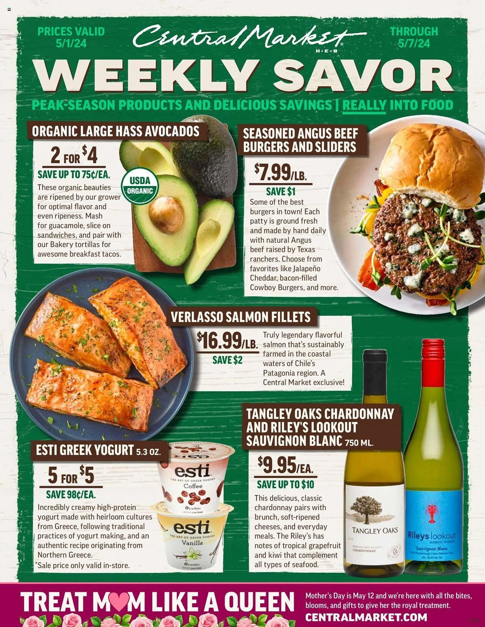 Central Market Weekly Ad - 1