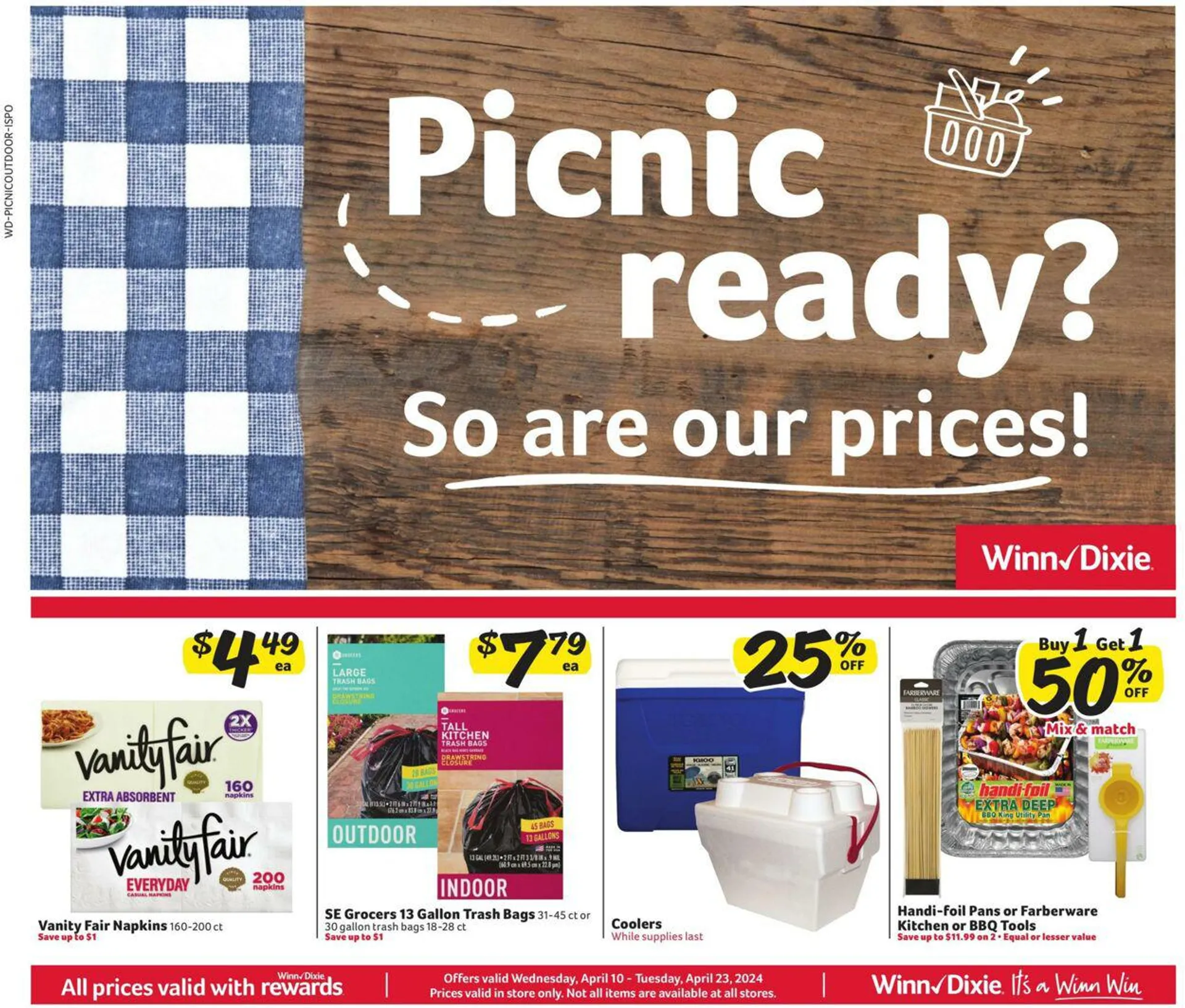 Weekly ad Winn Dixie Current weekly ad from April 10 to April 23 2024 - Page 6