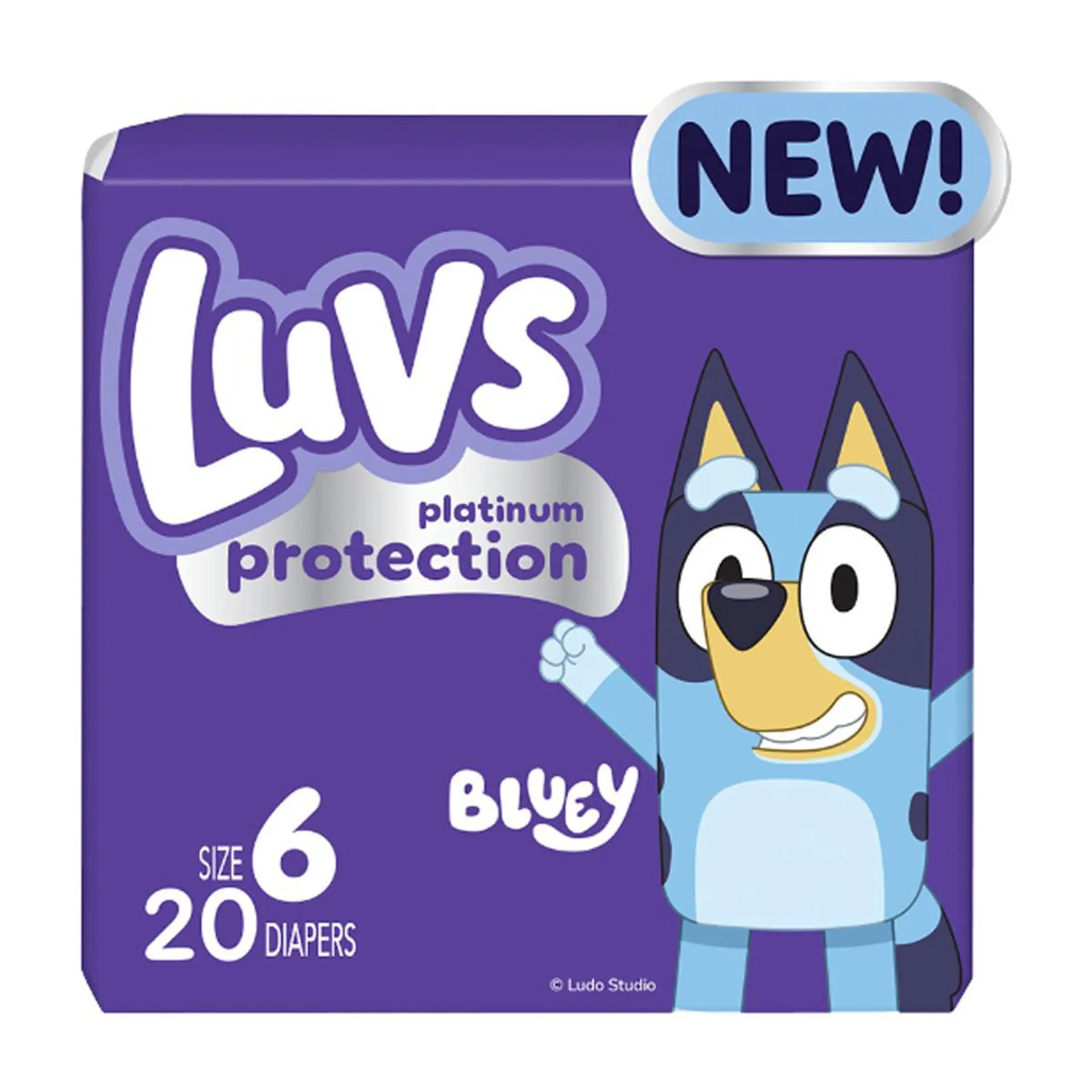 Luvs Platinum Protection Baby Diapers, Size 6 - 20 ct