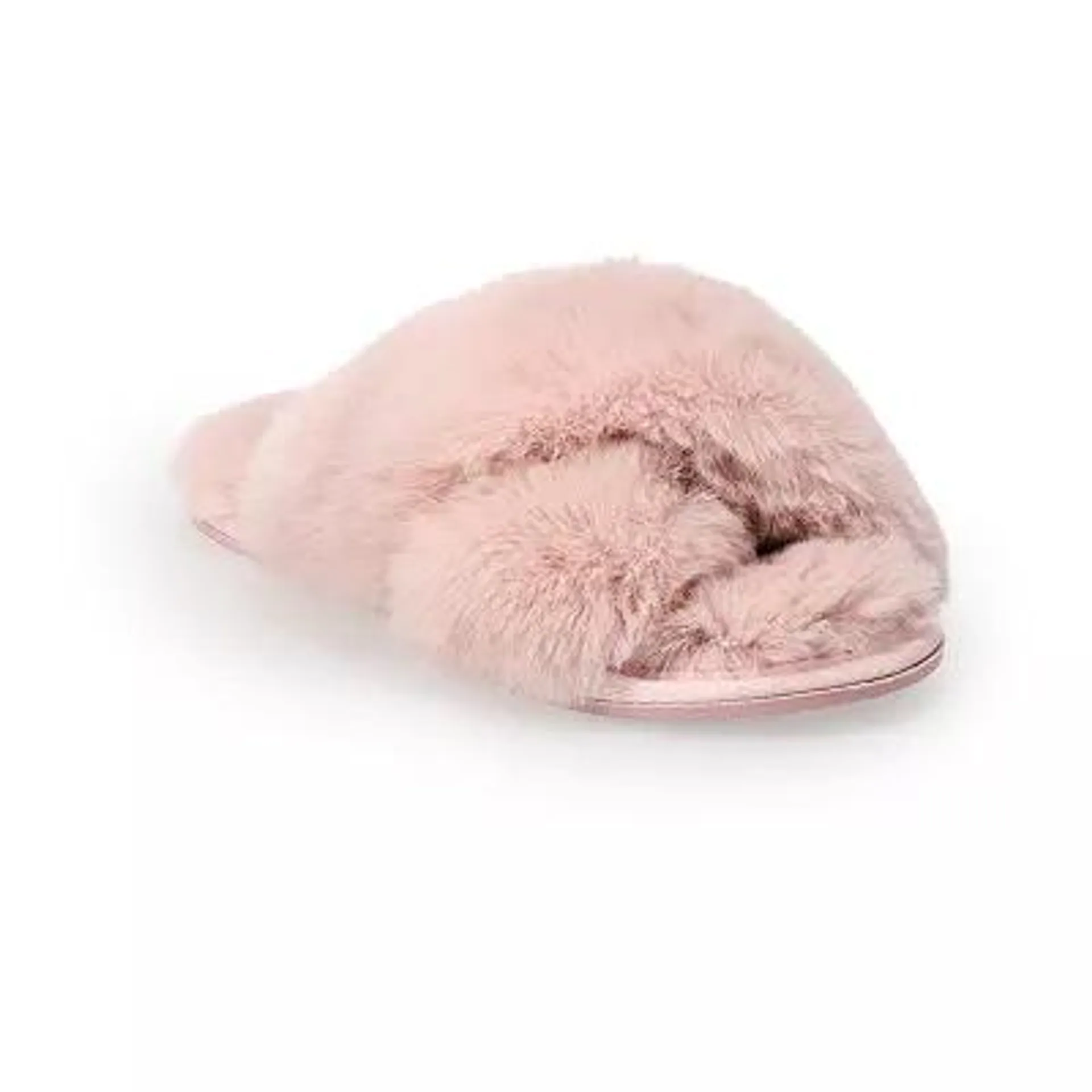 LC Lauren Conrad Women's Faux Fur Slippers