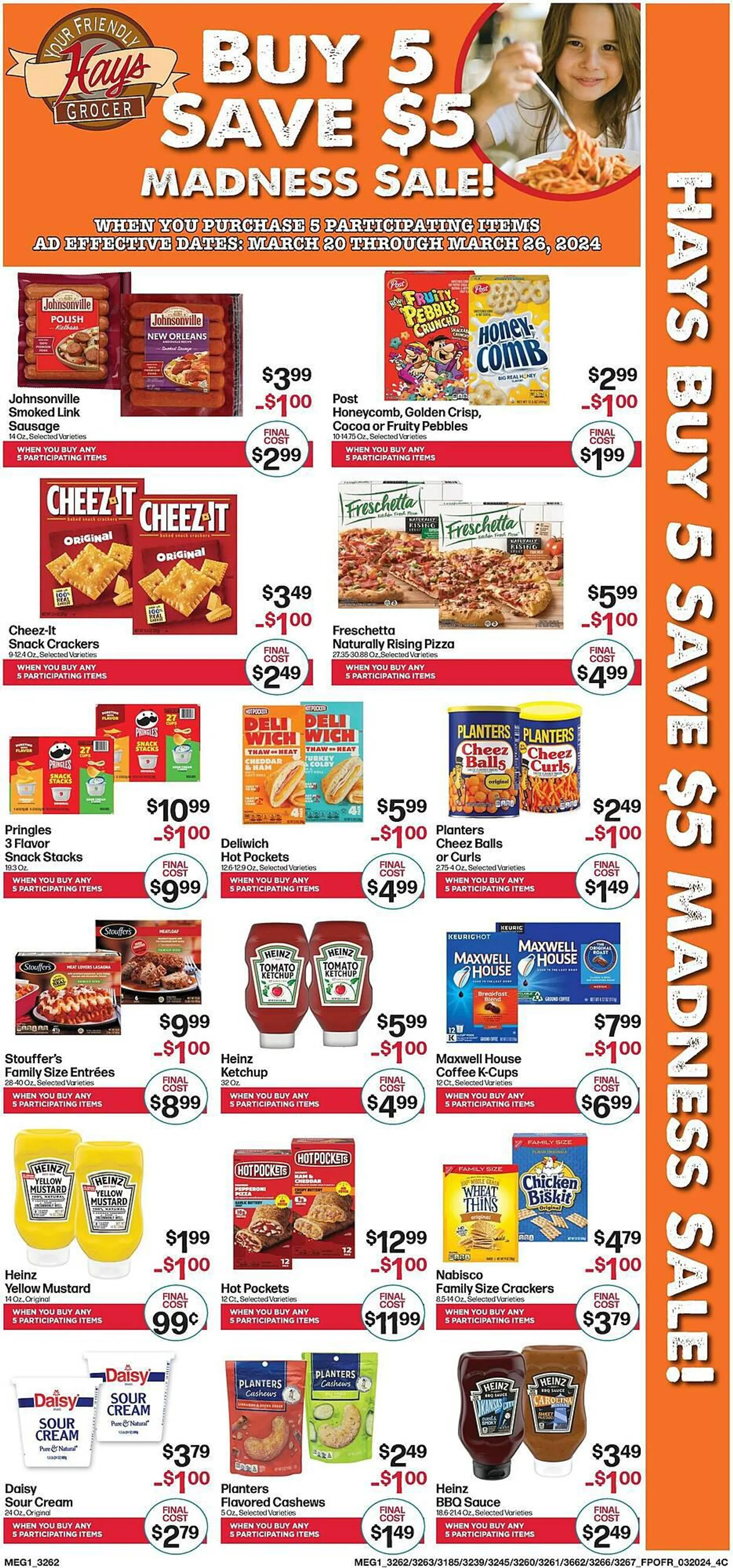 Weekly ad Hays Supermarket Weekly Ad from March 20 to March 26 2024 - Page 