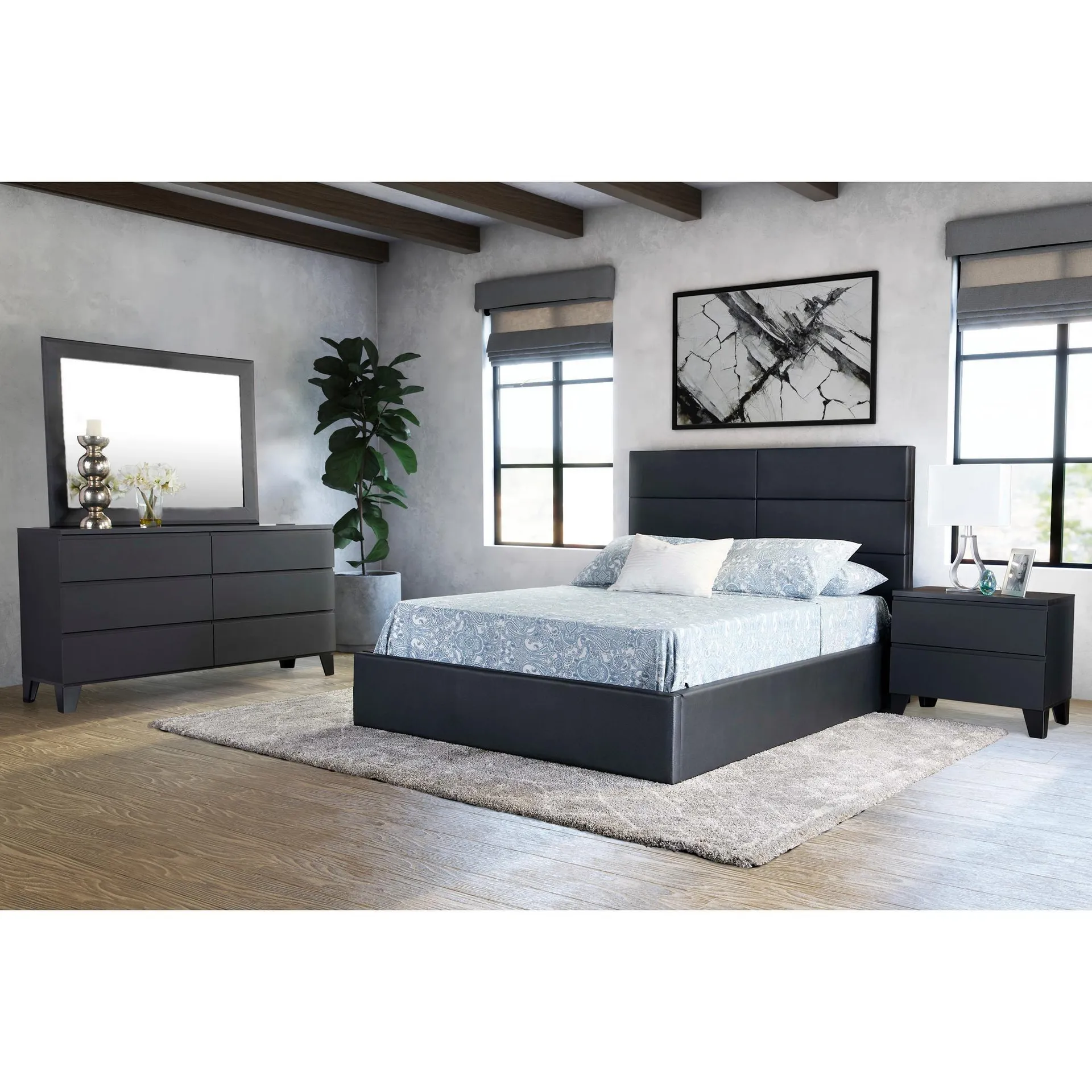 6 - Piece Metrica King Bedroom Set