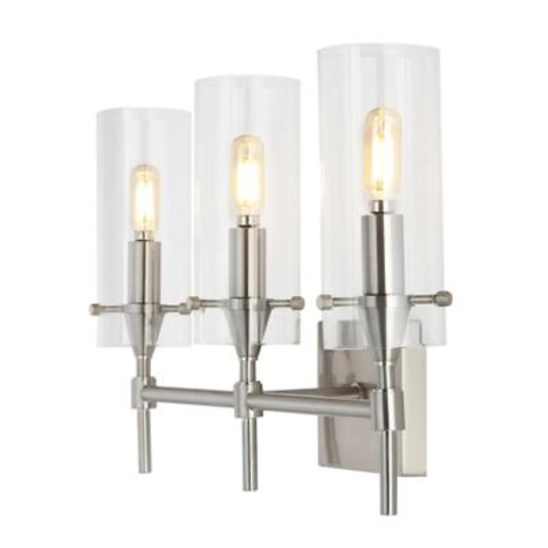 Jonathan Y Cato 3-Light Modern Minimalist LED Vanity