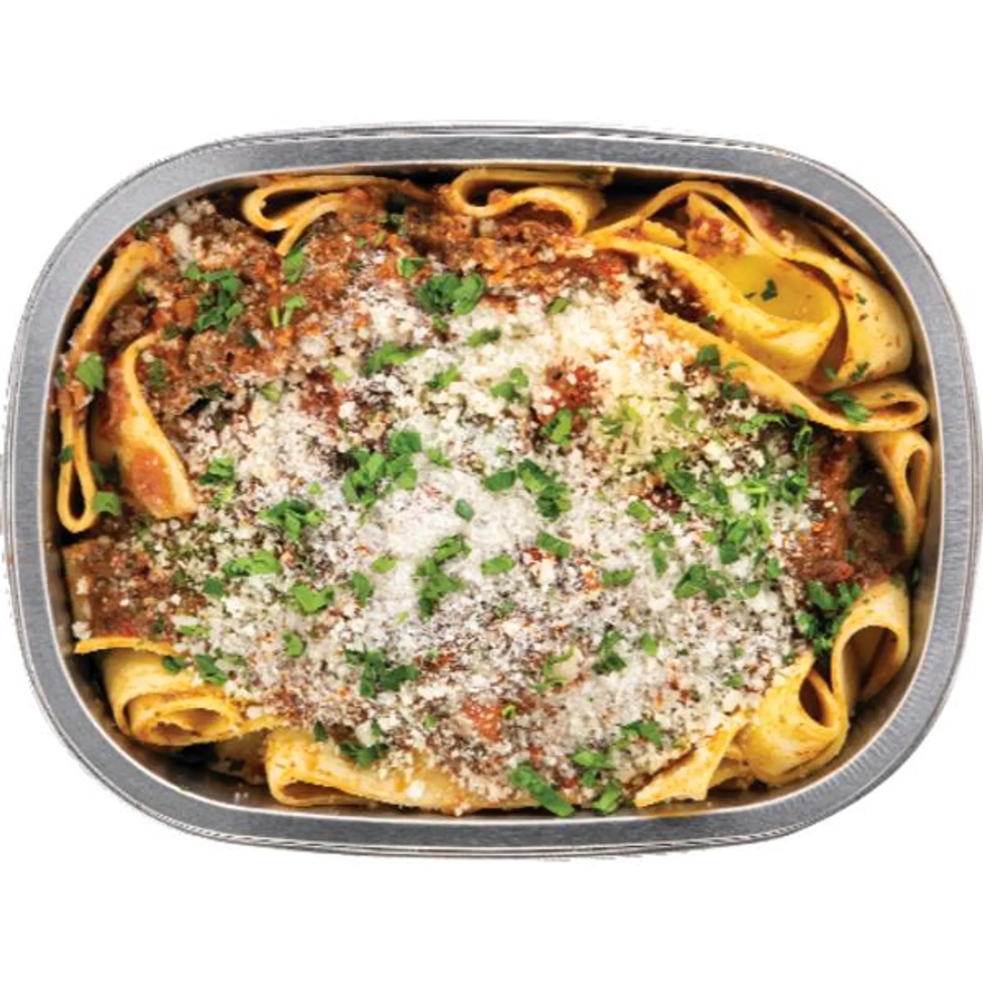 Sprouts Beef Bolognese With Pappardelle