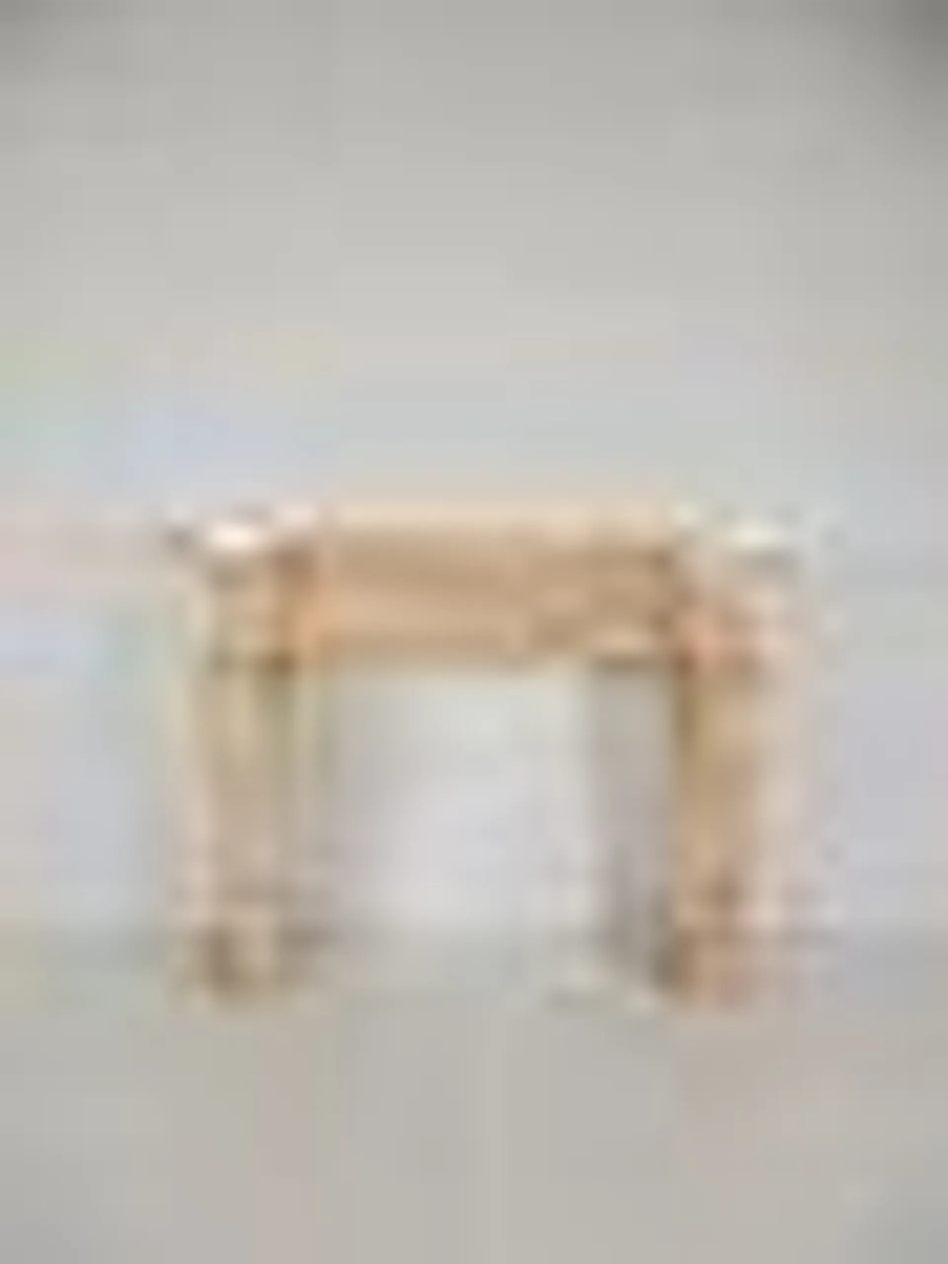 Italian Marble Fireplace Mantel with Floral and Leaf Motif, 1920s