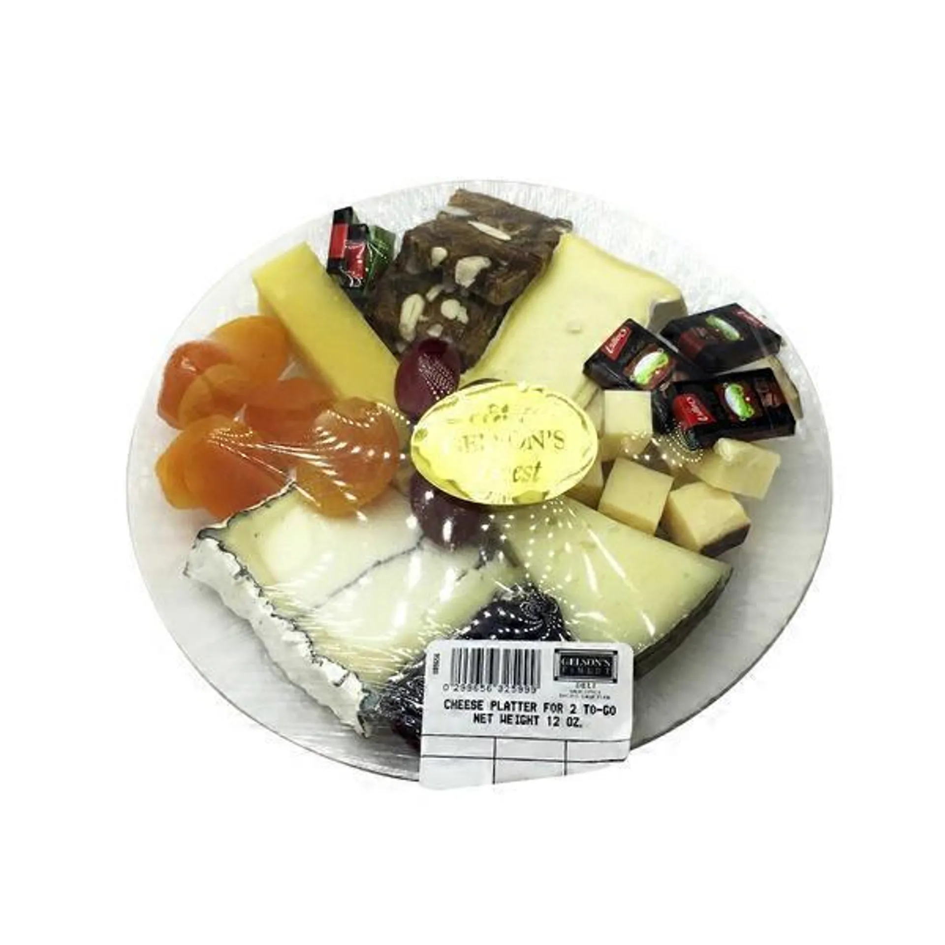 Gelson's Cheese Platter For 2 To Go