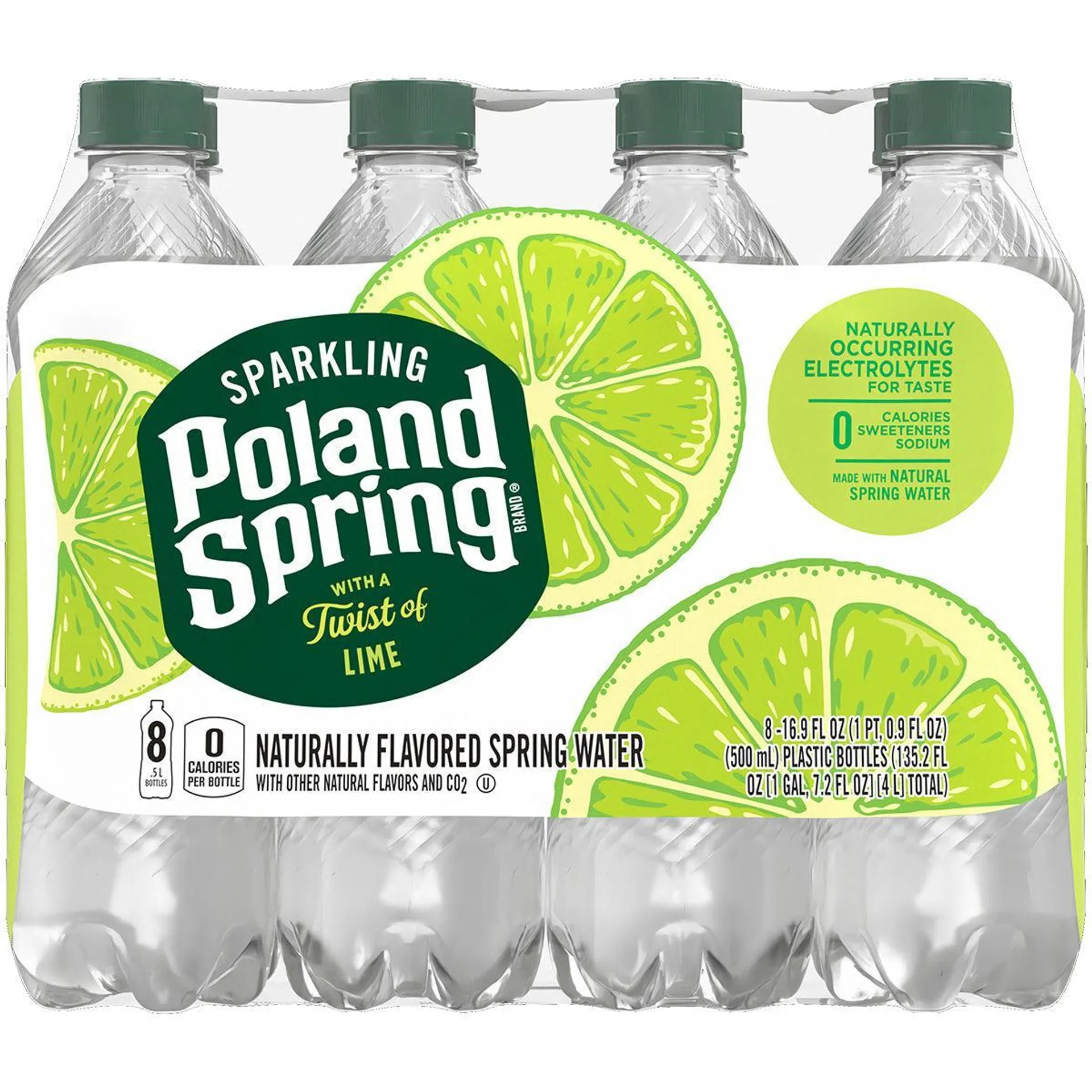 Poland S.Spkl Zesty Lime 8Pk