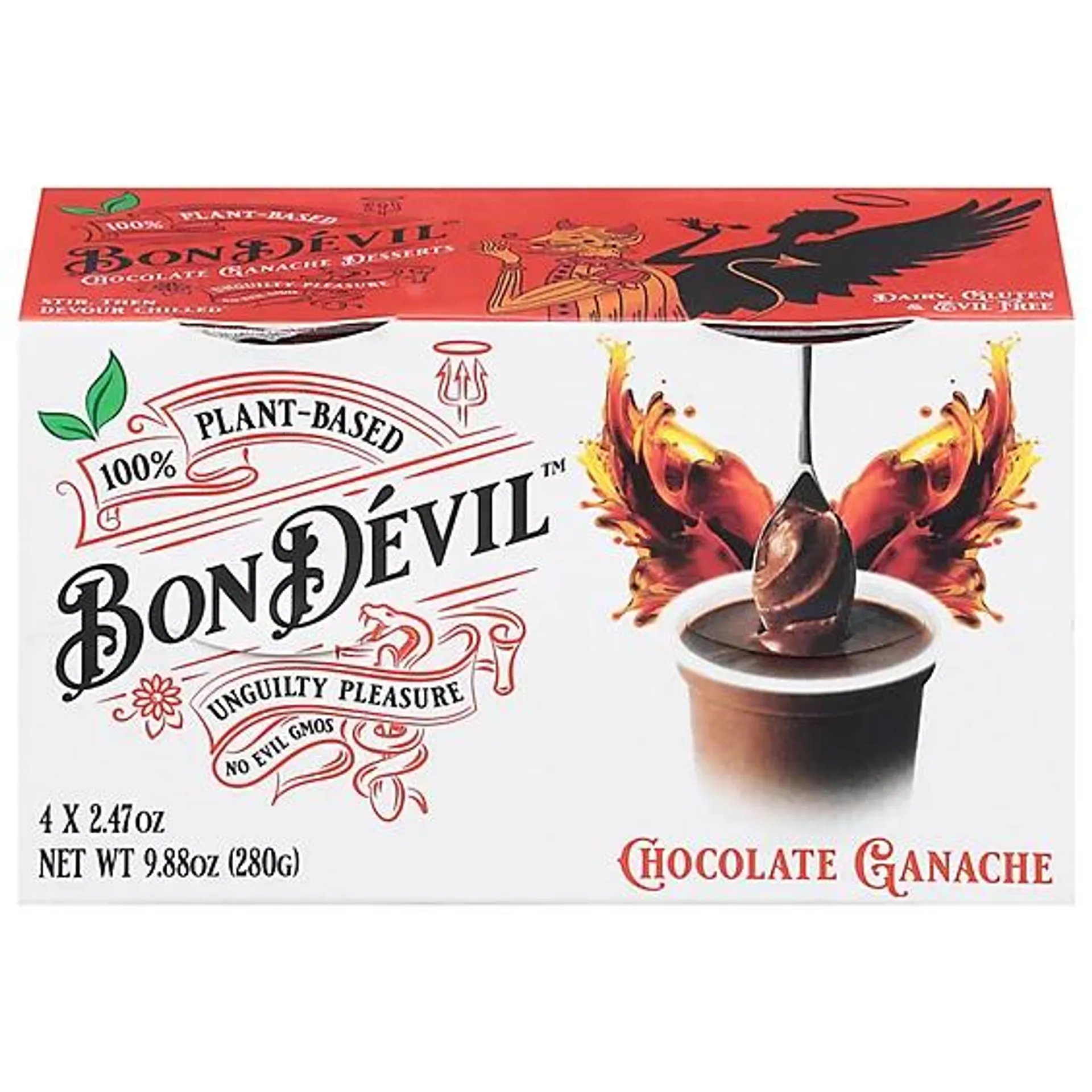 Bon Devil Ganache Chocolate - 9.88 OZ